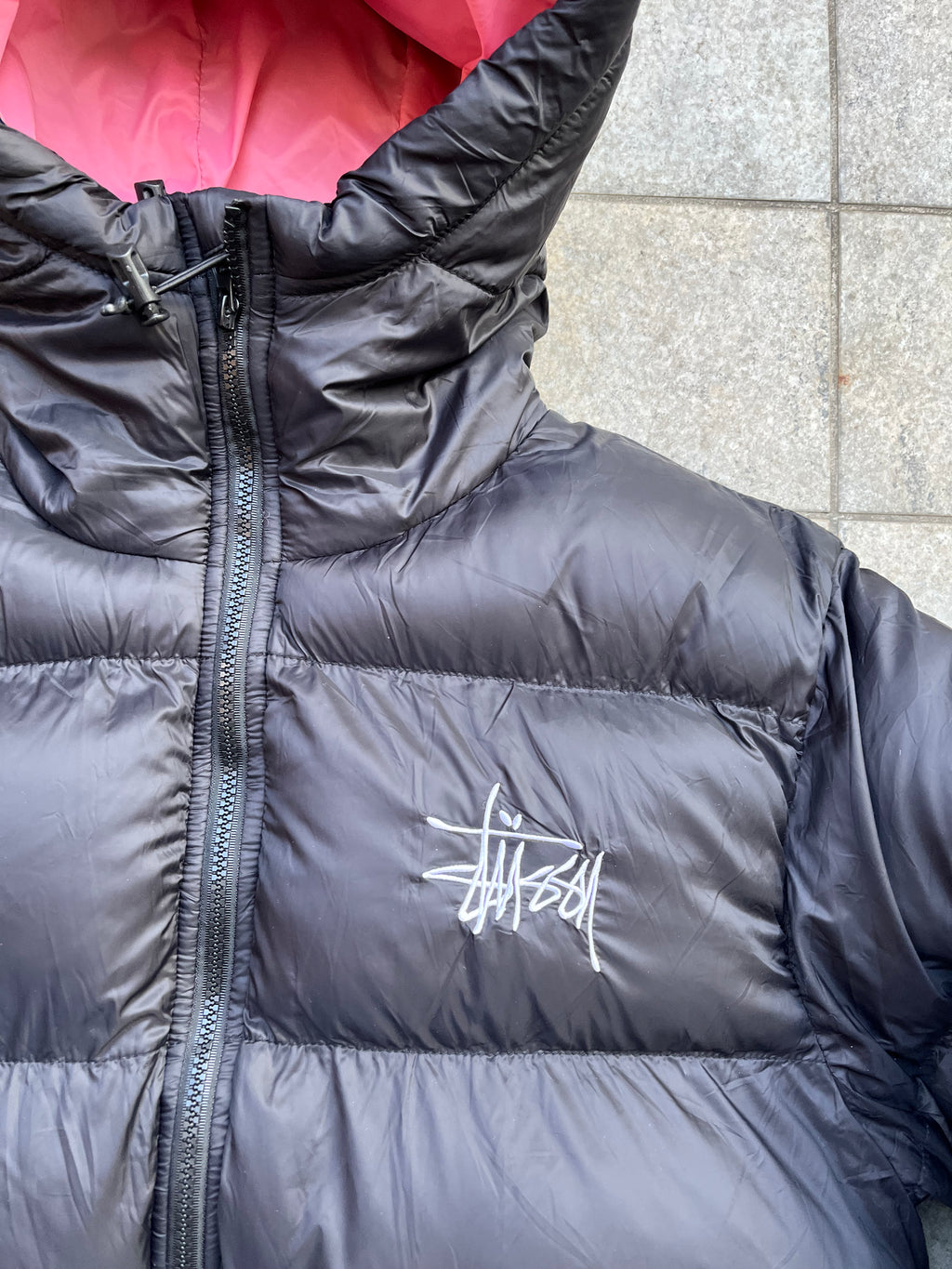 Stussy Down Parka ripstop Puffer jacket