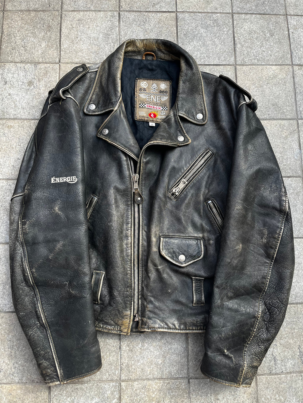 Energie Leather Perfecto Jacket