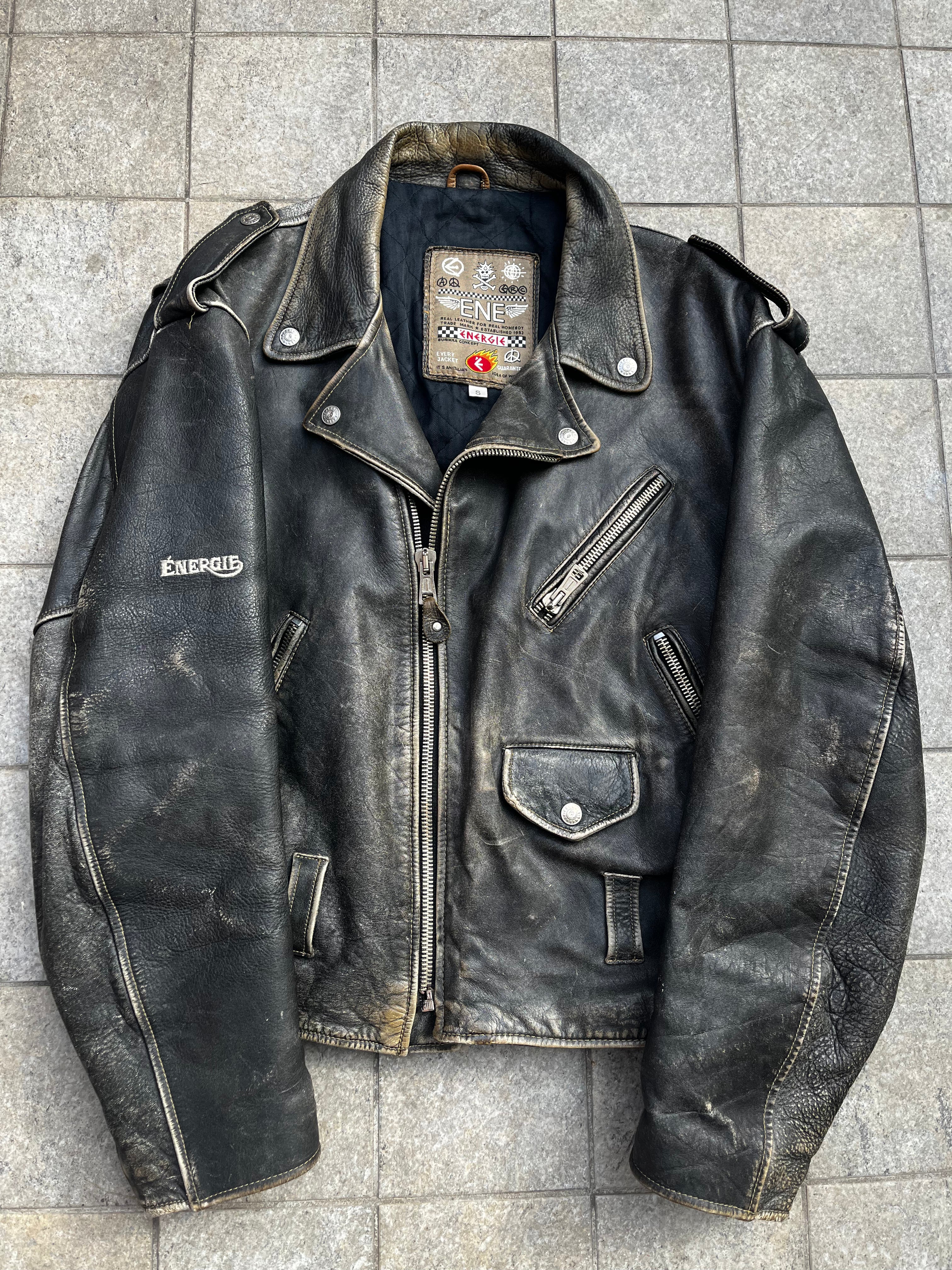 Energie Leather Perfecto Jacket