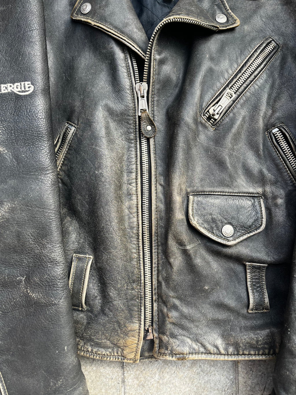 Energie Leather Perfecto Jacket