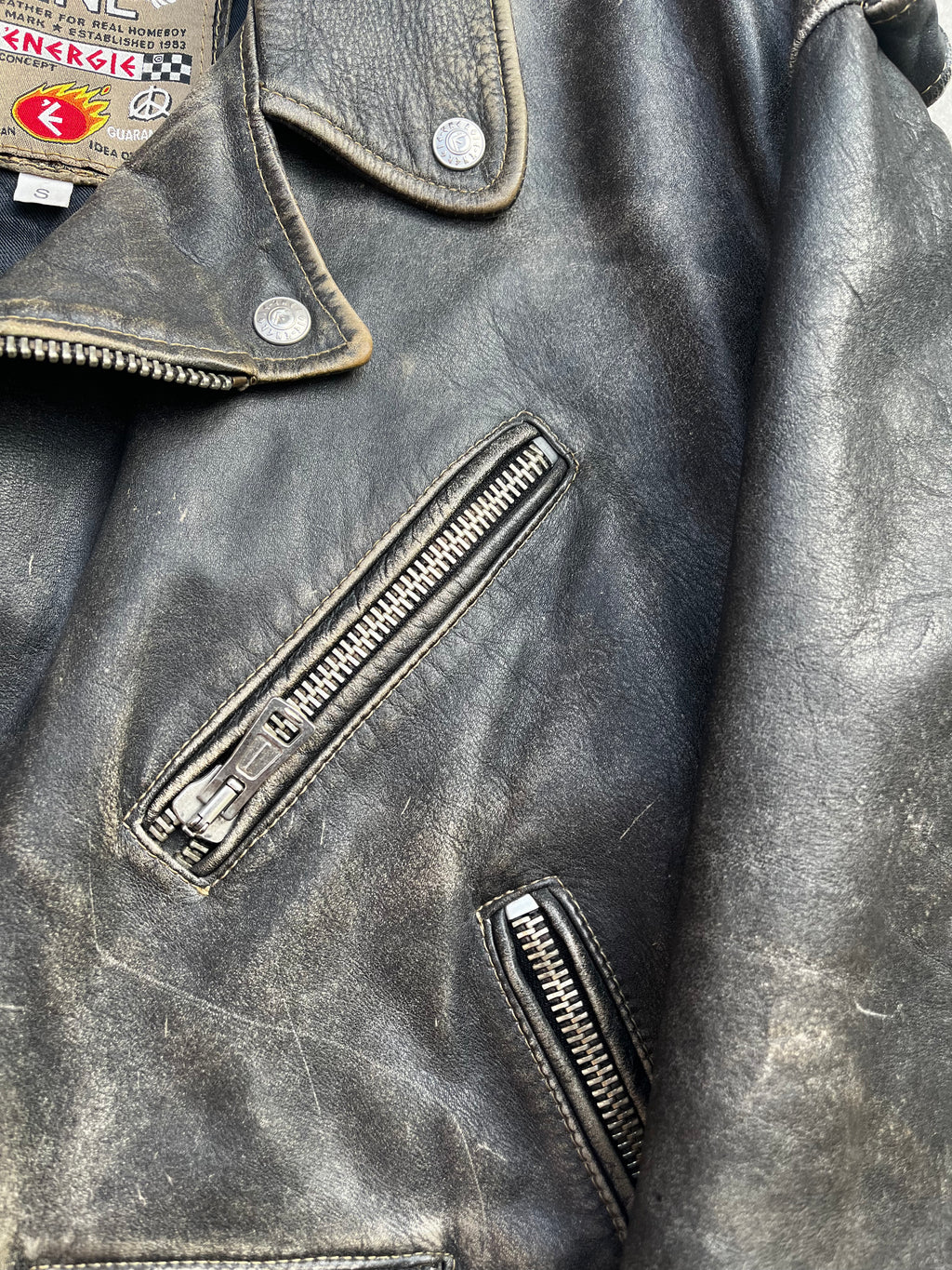 Energie Leather Perfecto Jacket