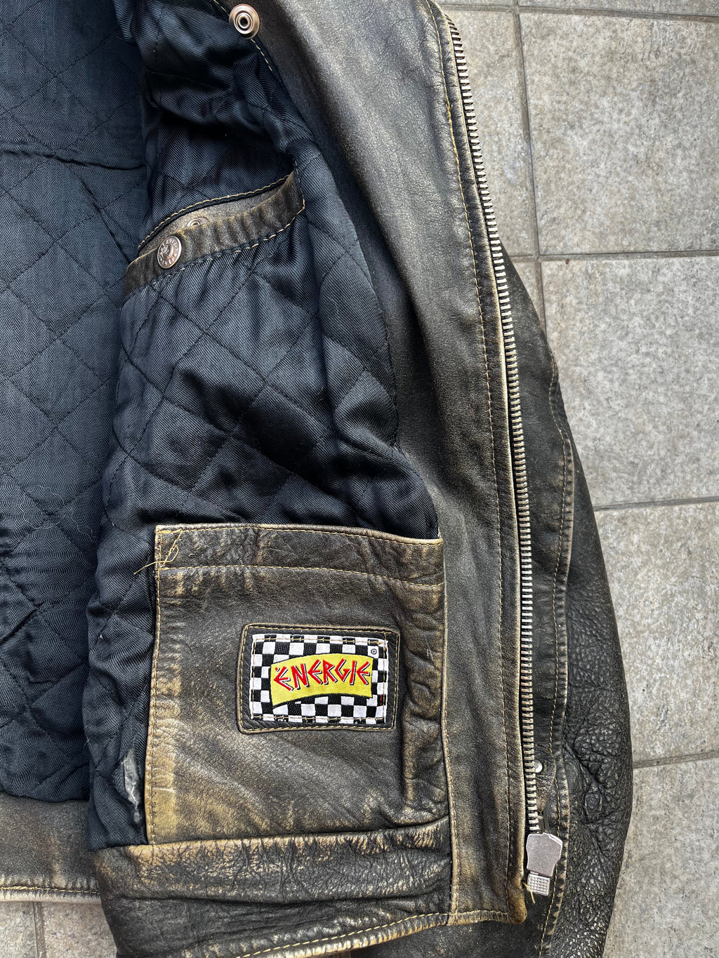 Energie Leather Perfecto Jacket