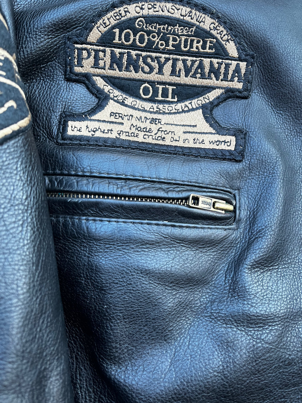 Vintage AMI Racing leather Jacket