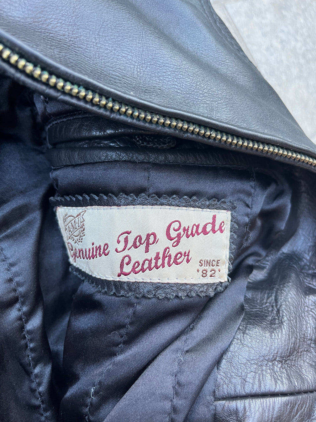 Vintage AMI Racing leather Jacket