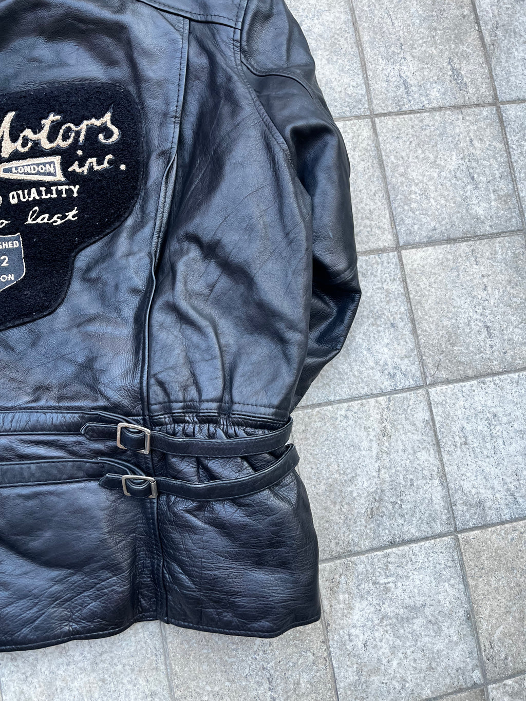 Vintage AMI Racing leather Jacket