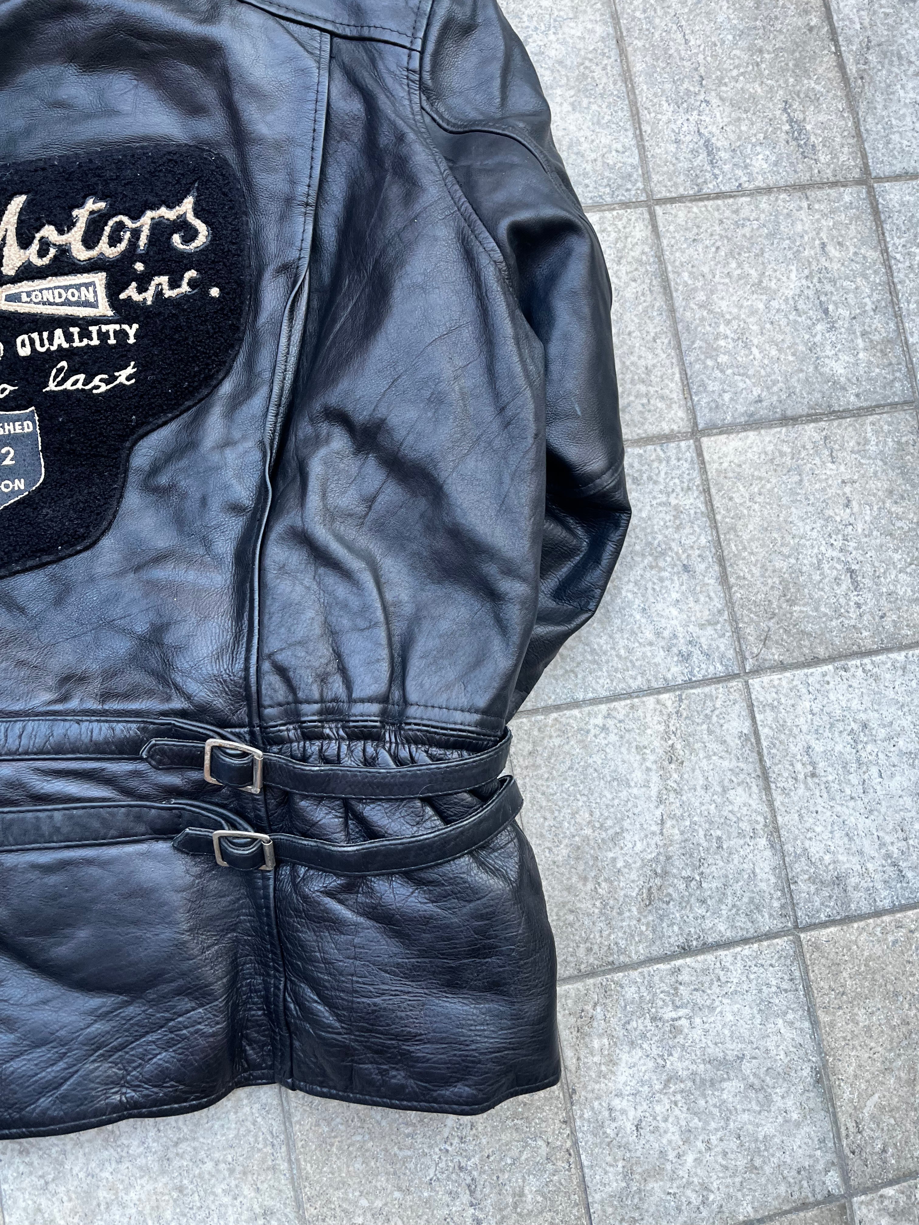 Vintage AMI Racing leather Jacket