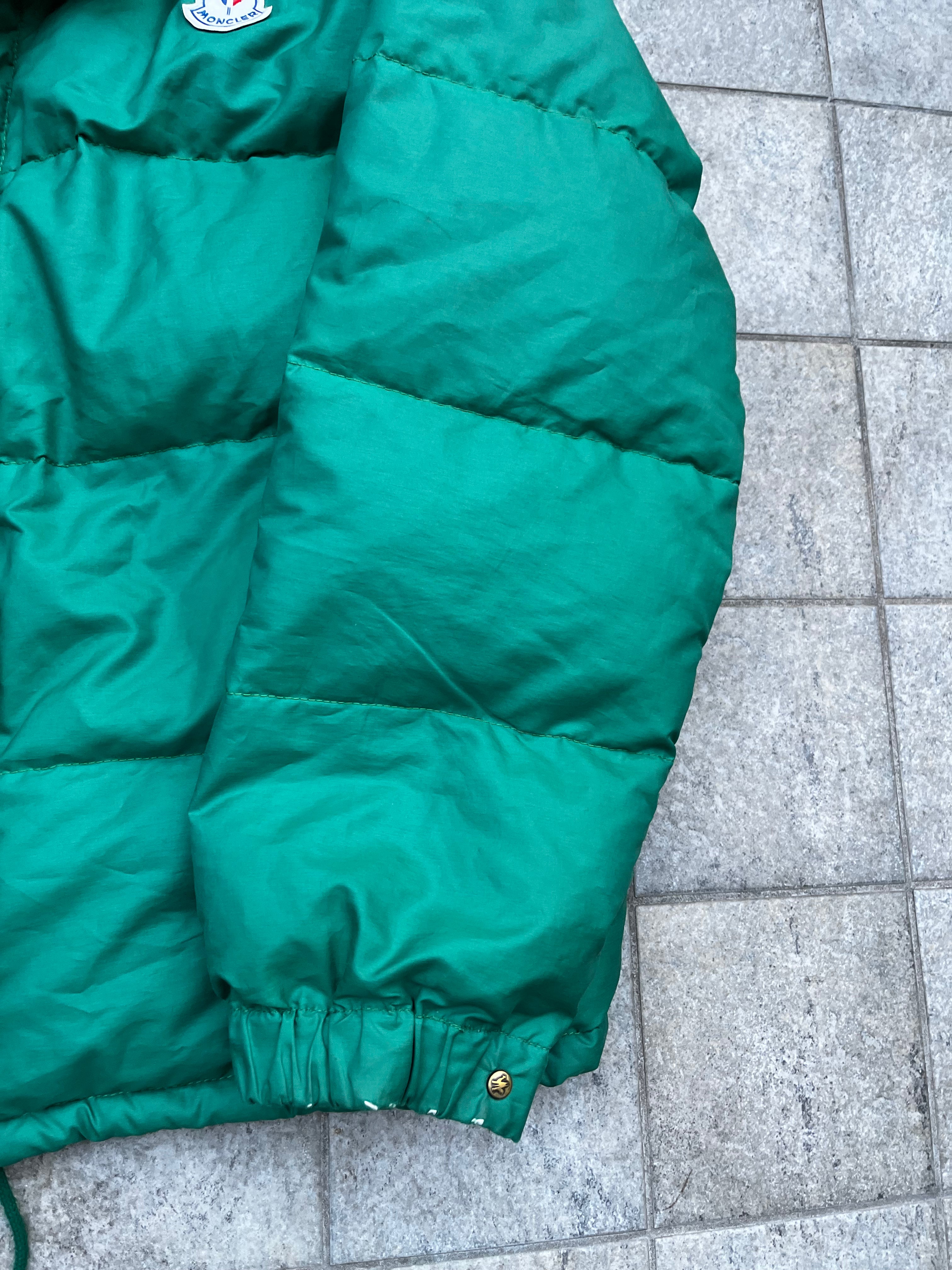Moncler 2 in 1 Grenobple Green Puffer Jacket