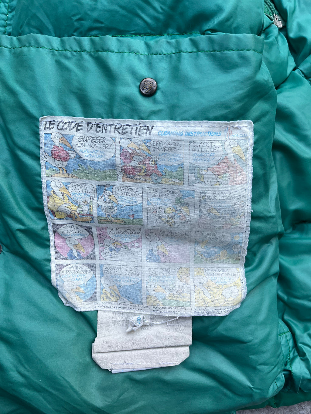 Moncler 2 in 1 Grenobple Green Puffer Jacket
