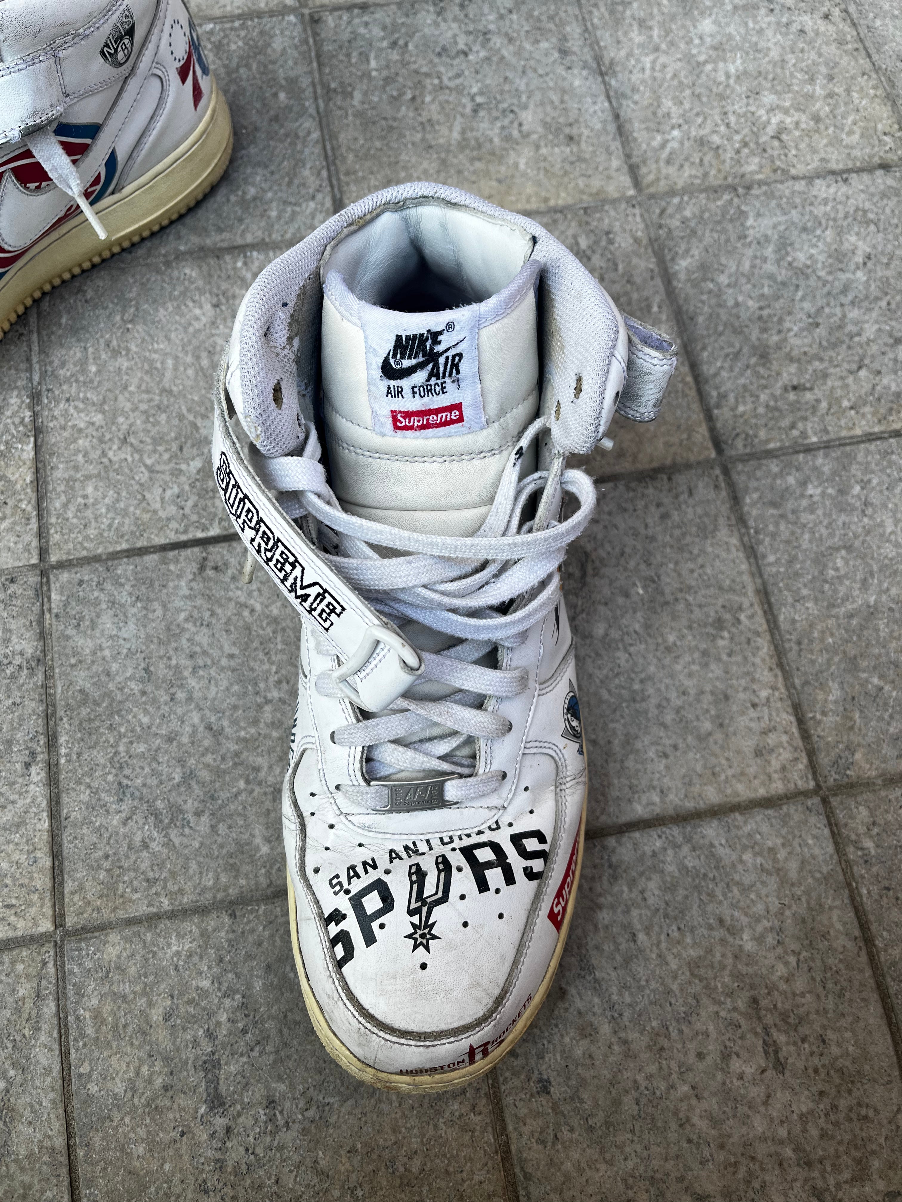 Nike x Supreme x Nba High Top Air Force 1