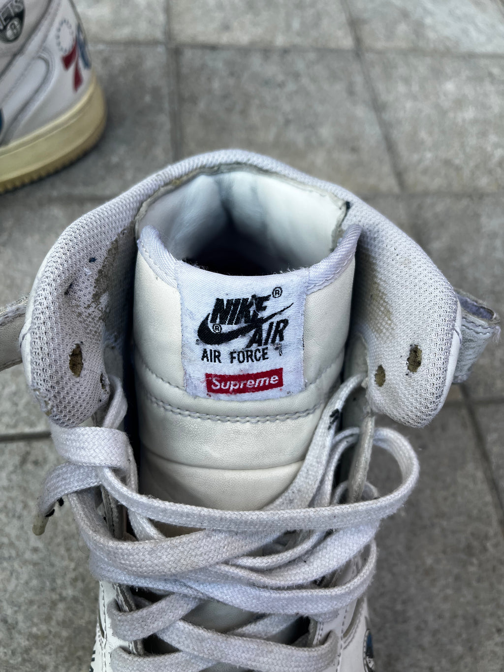 Nike x Supreme x Nba High Top Air Force 1