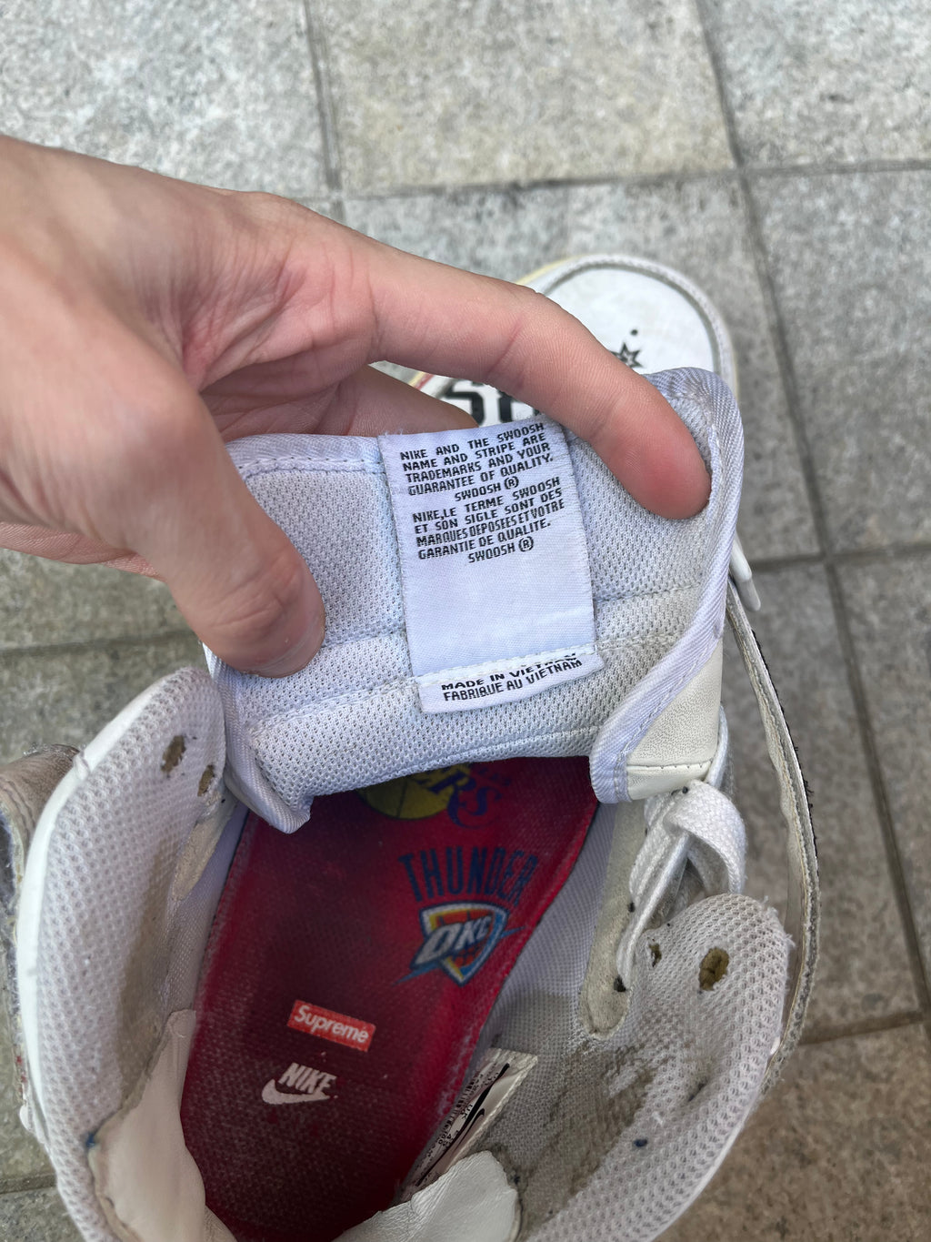 Nike x Supreme x Nba High Top Air Force 1