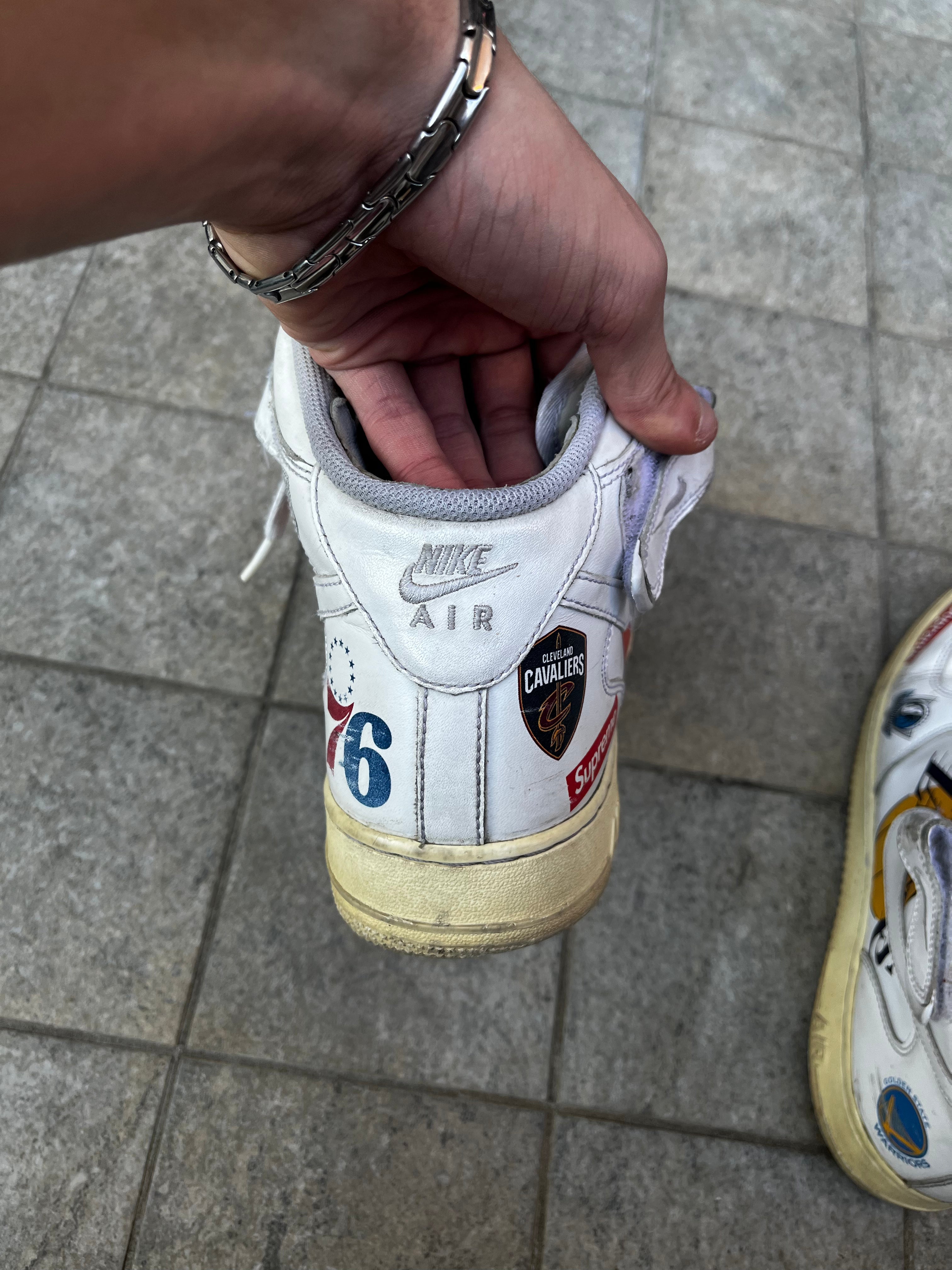 Nike x Supreme x Nba High Top Air Force 1