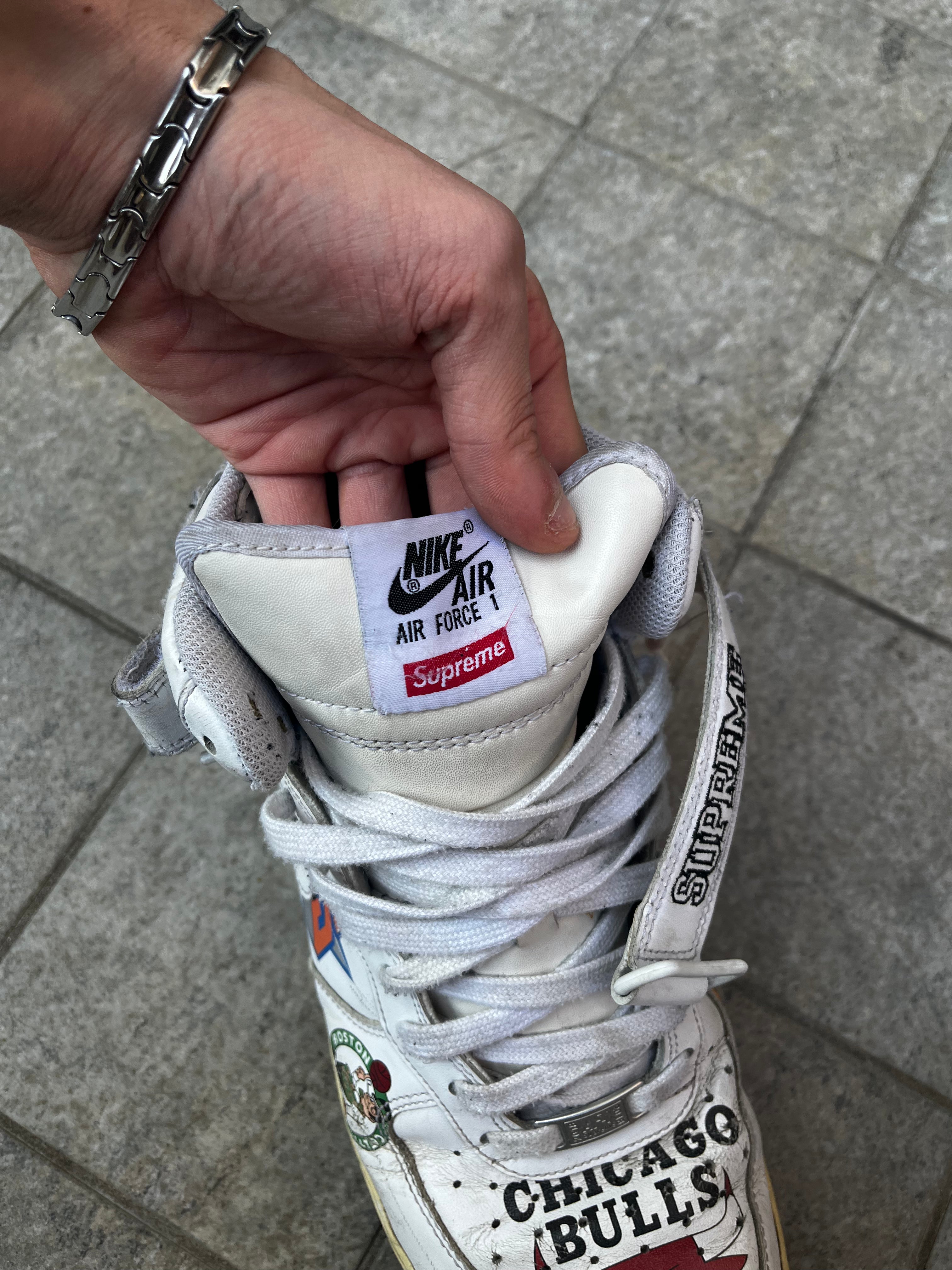 Nike x Supreme x Nba High Top Air Force 1