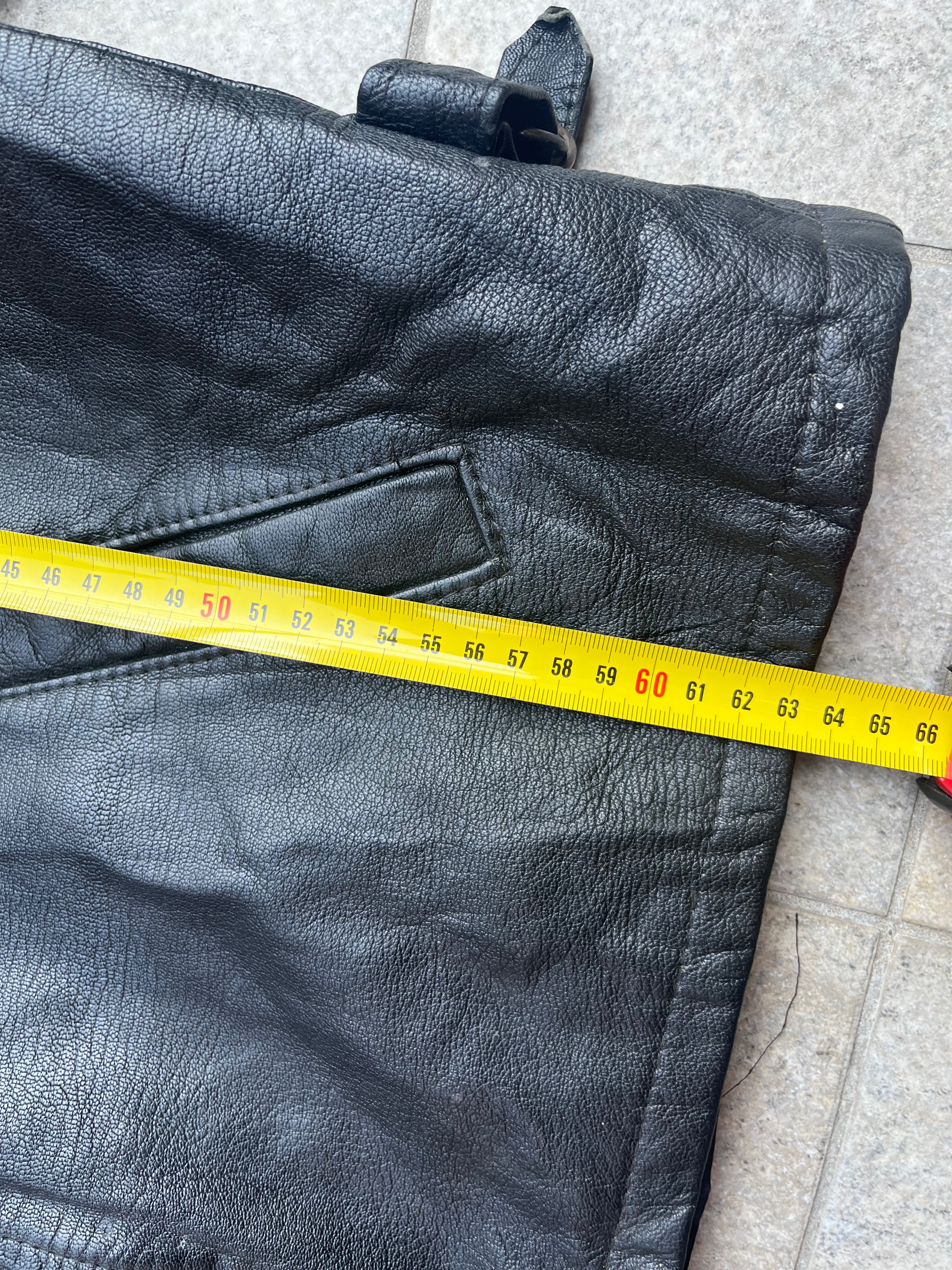 Real Leather Bomber Jacket
