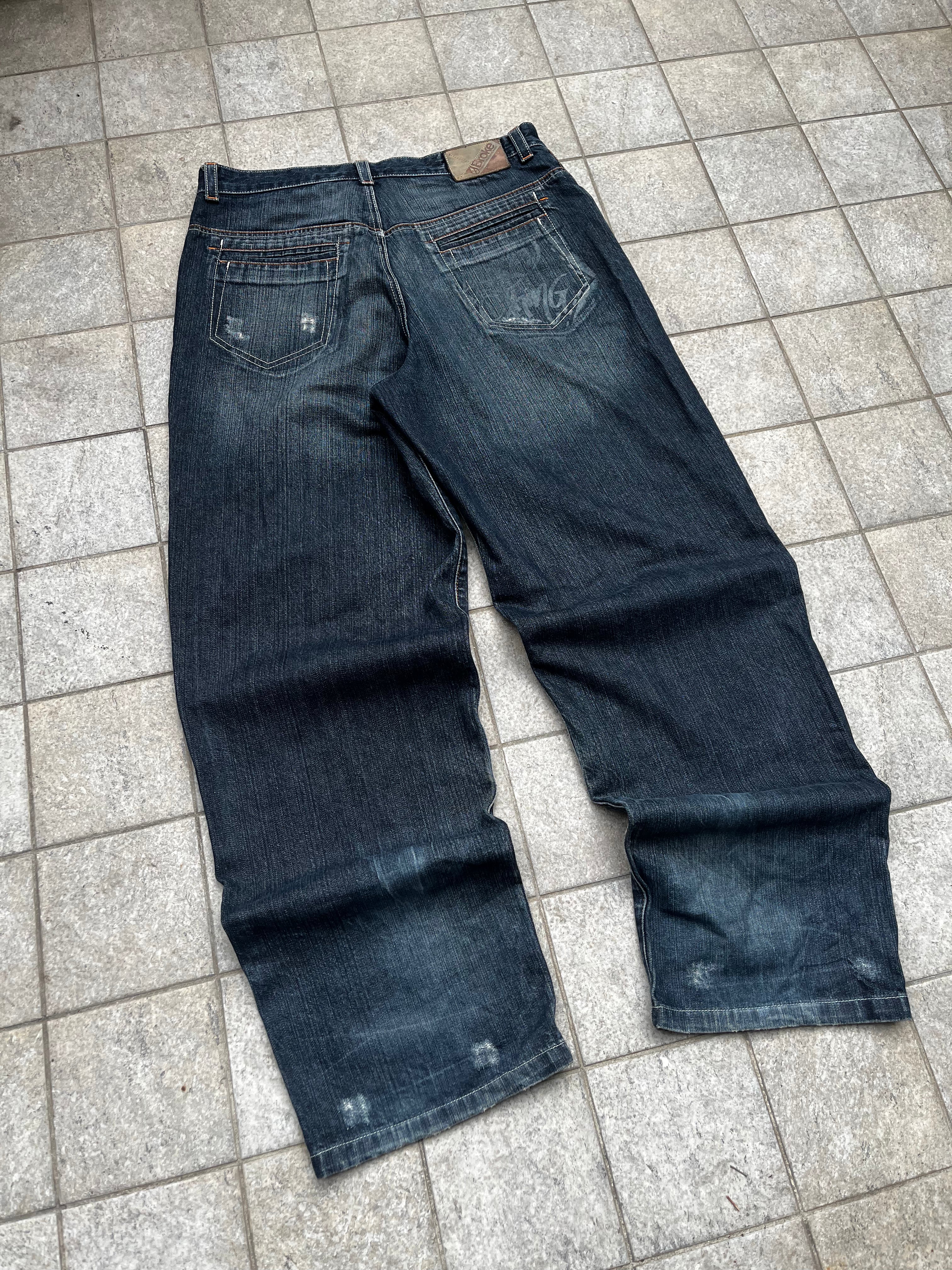 Bastard Super baggy printed Jeans