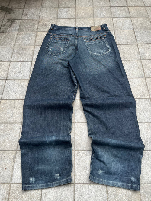 Bastard Super baggy printed Jeans