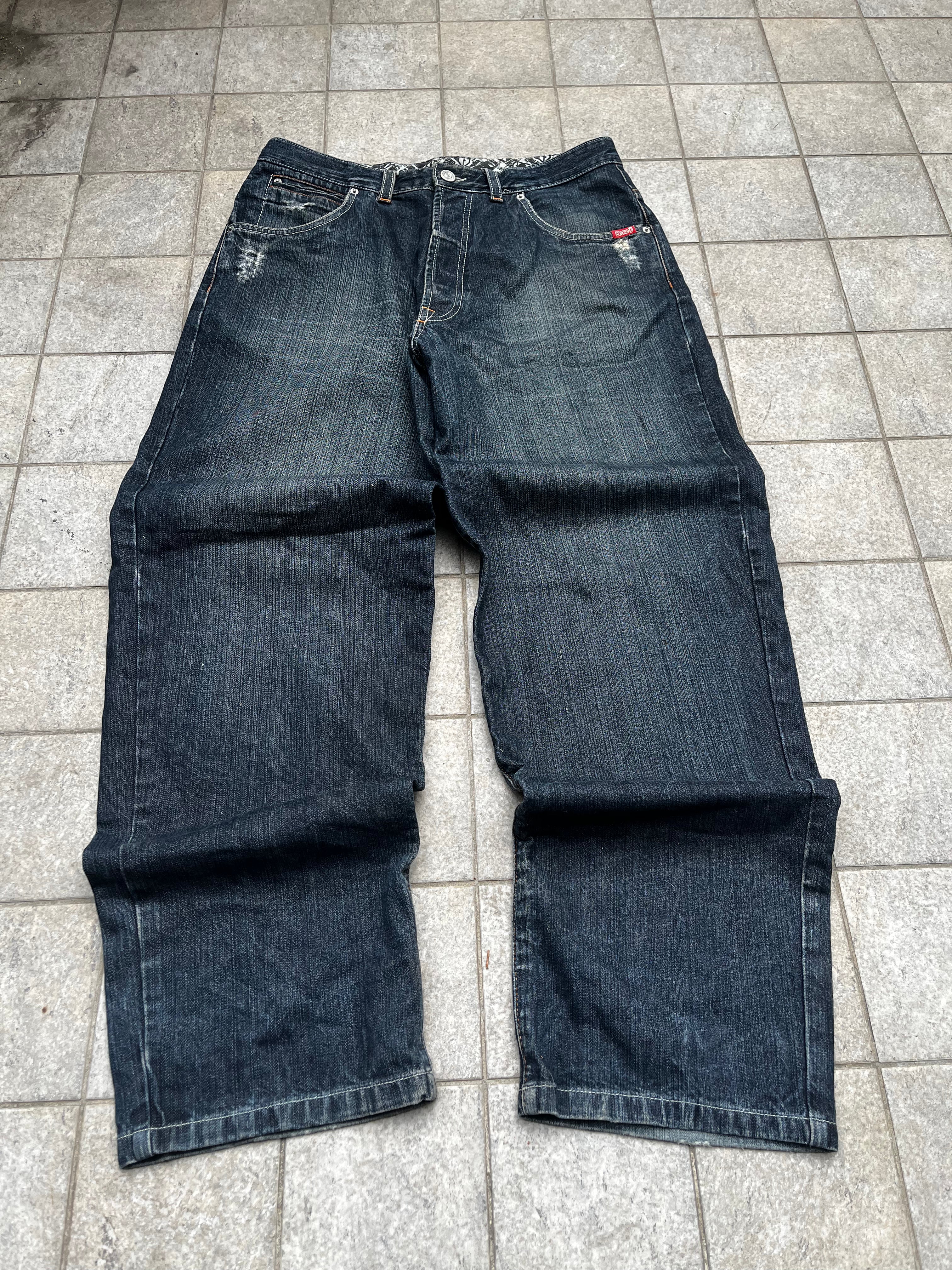 Bastard Super baggy printed Jeans