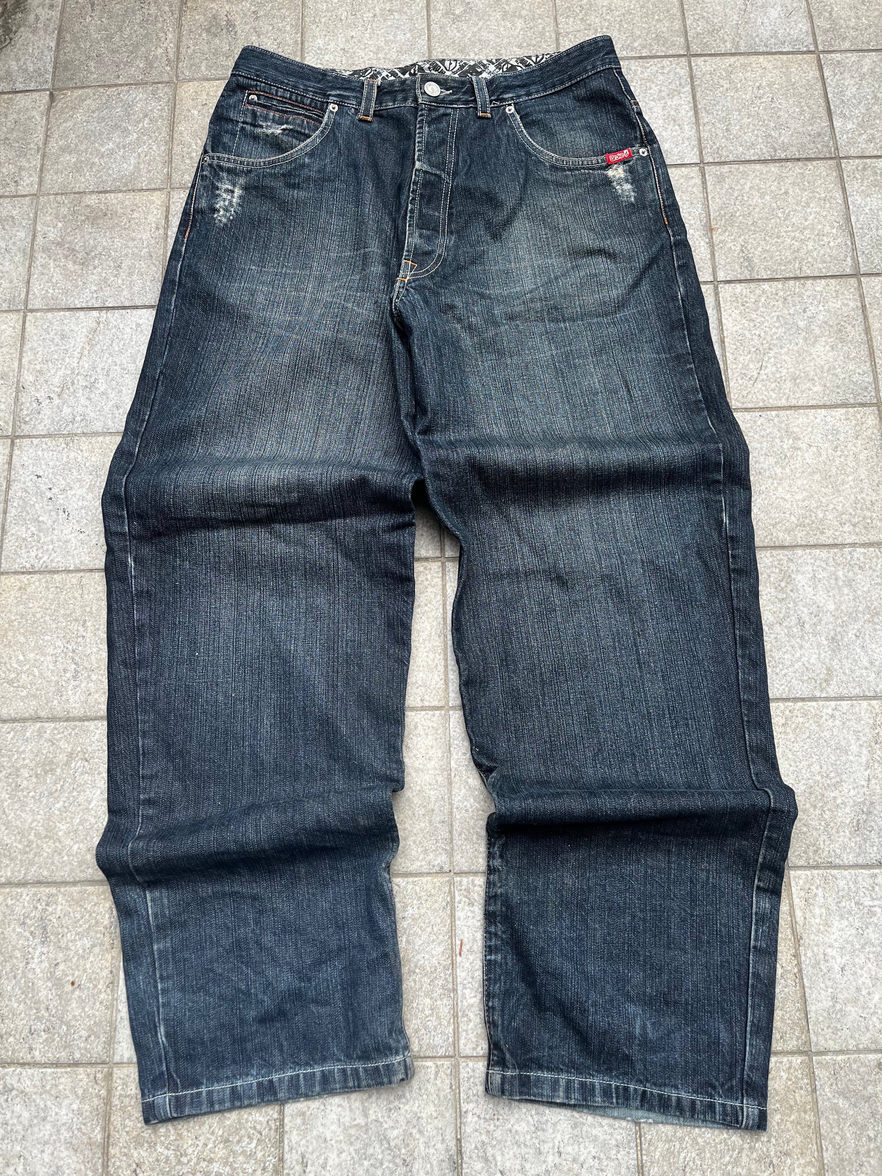 Bastard Super baggy printed Jeans