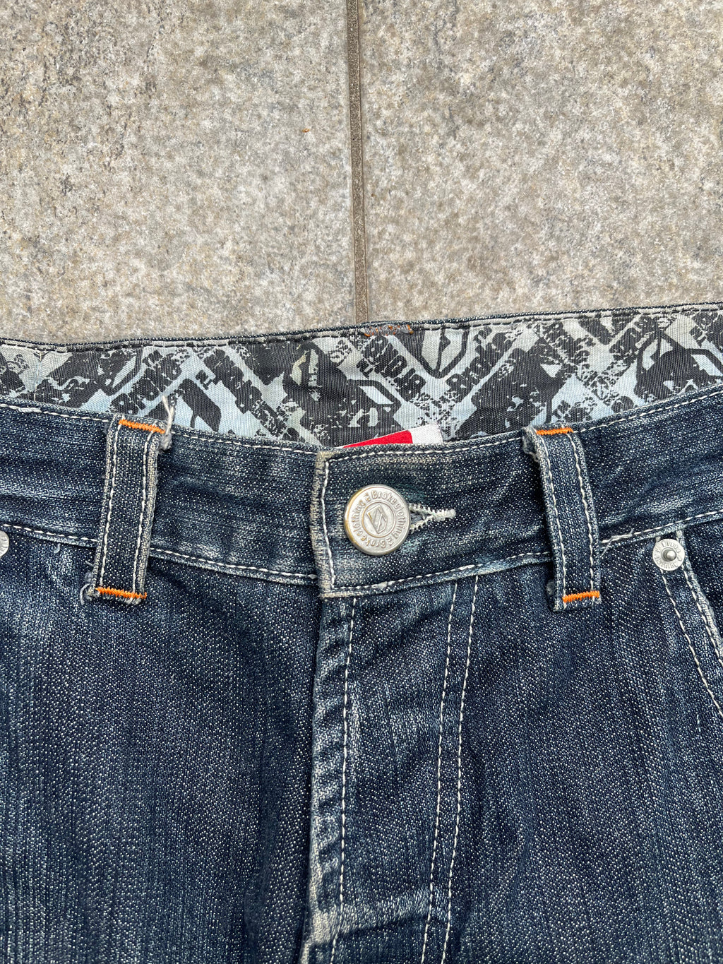 Bastard Super baggy printed Jeans