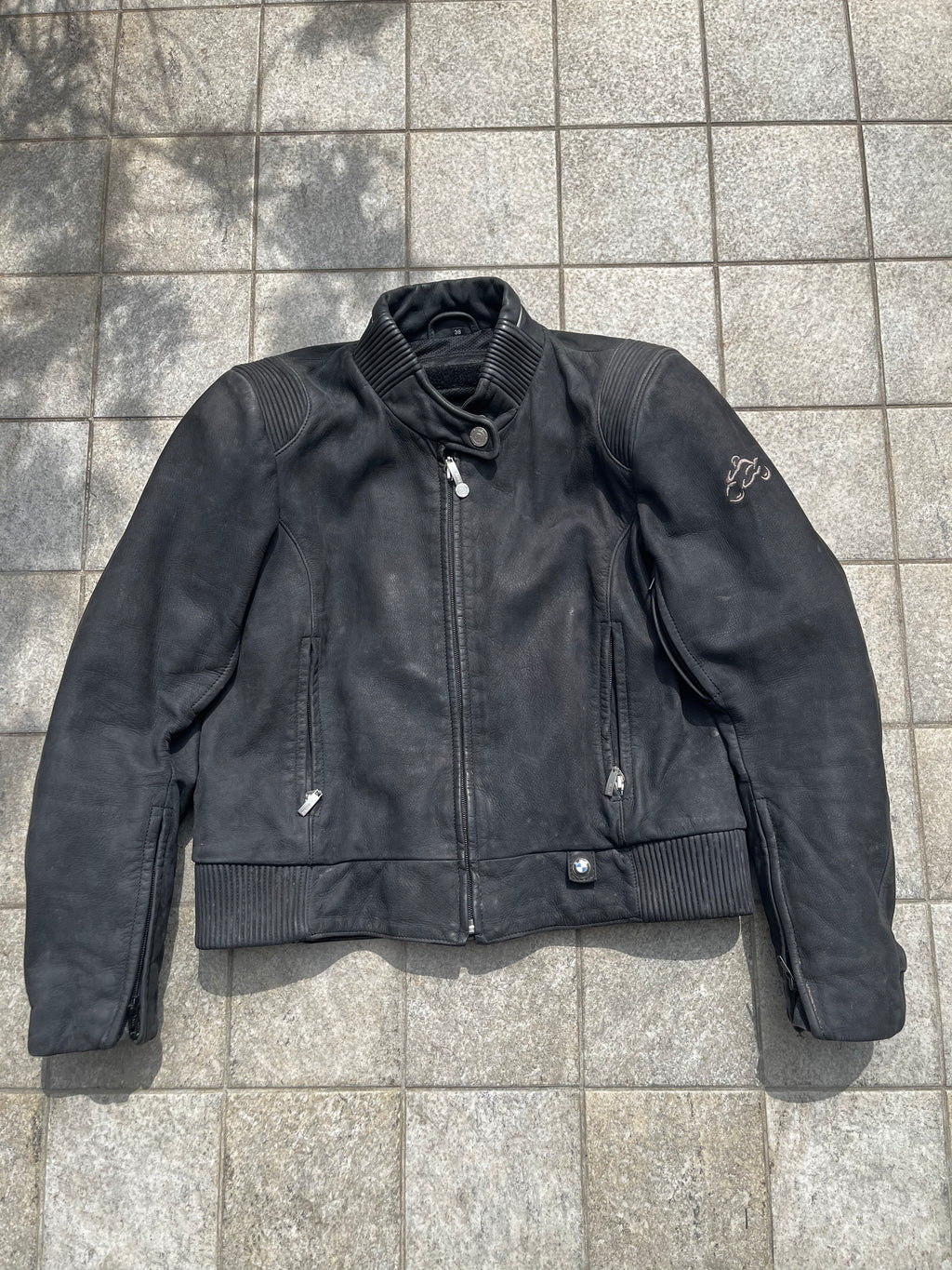 BMW Womens leather biker jacket