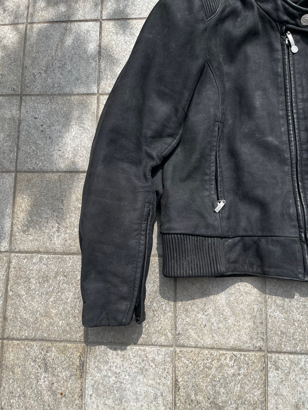 BMW Womens leather biker jacket