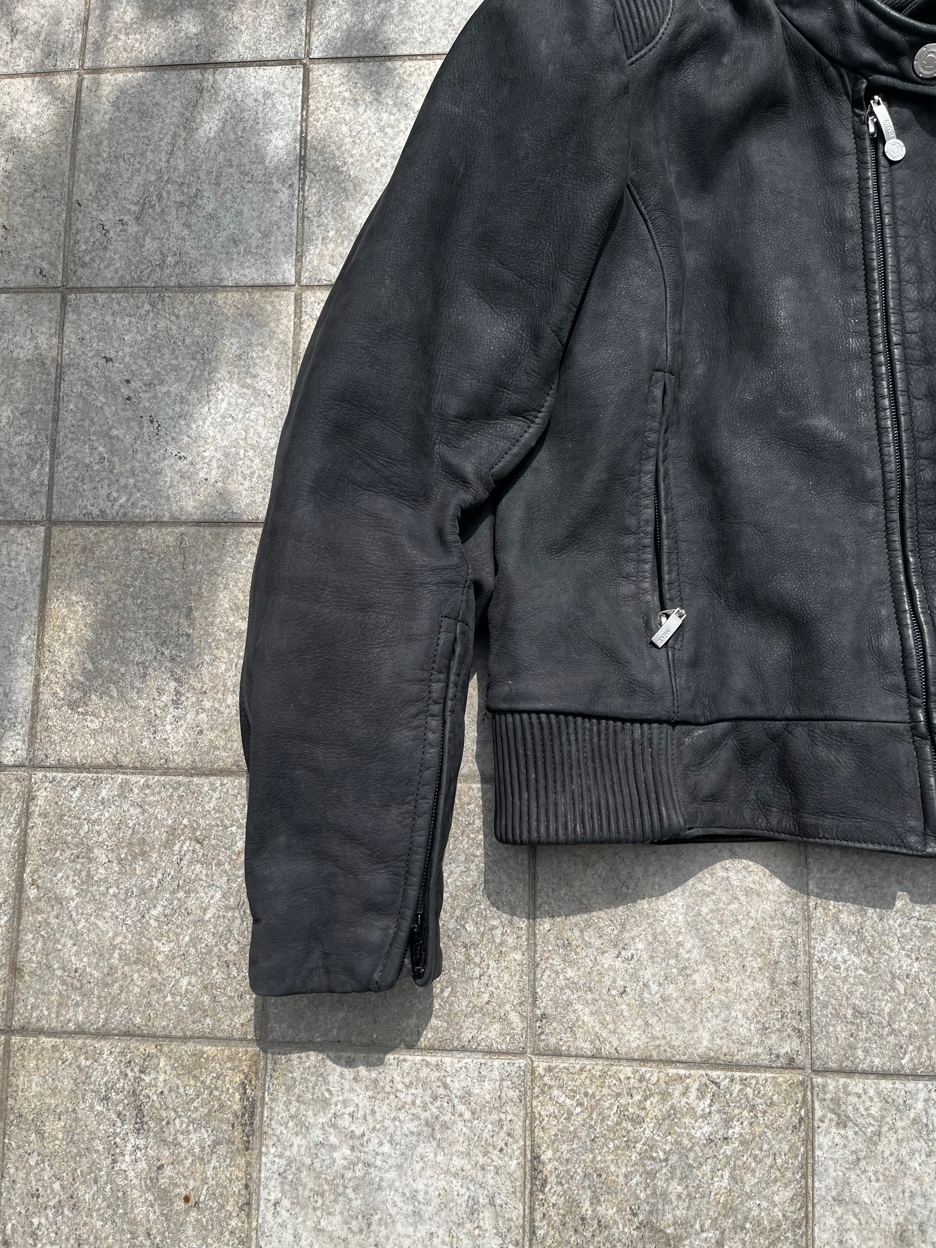 BMW Womens leather biker jacket