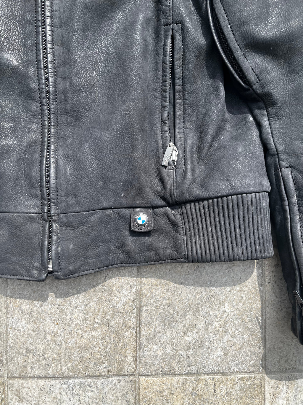 BMW Womens leather biker jacket