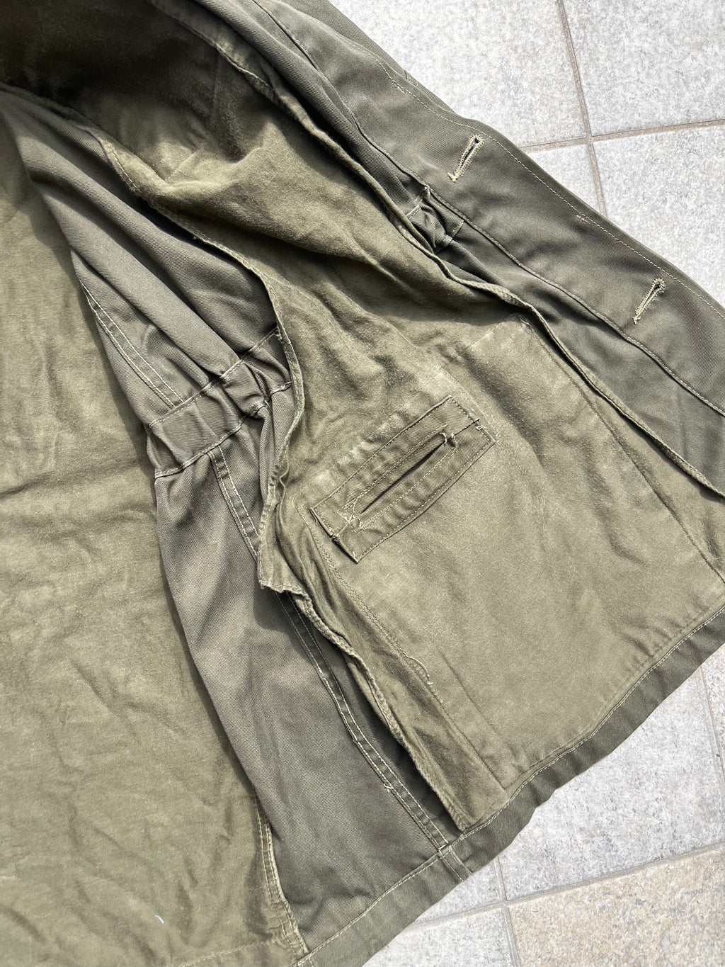 Real Italian Army Coat