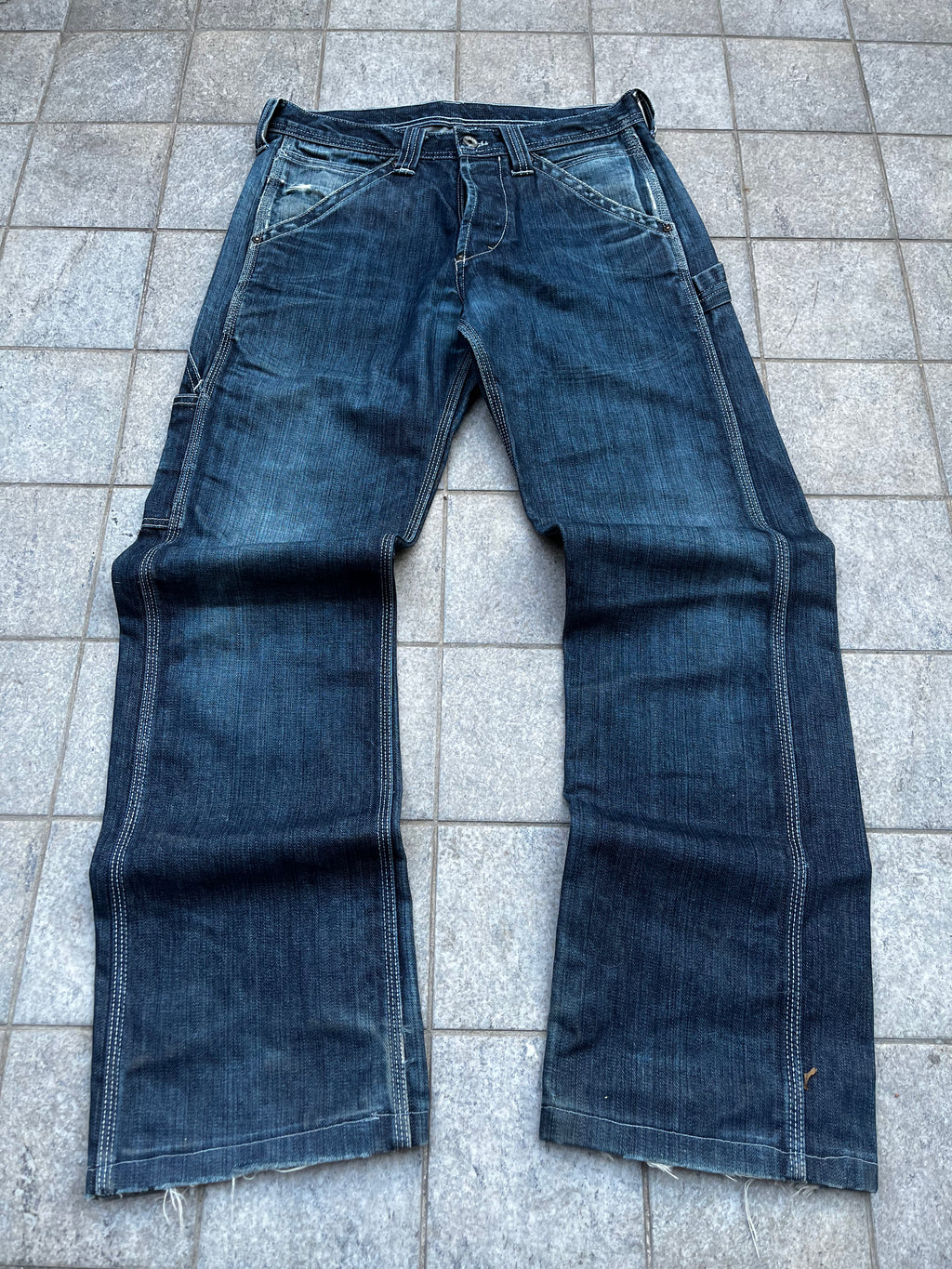Baggy Lee Union Alls  cargo Jeans