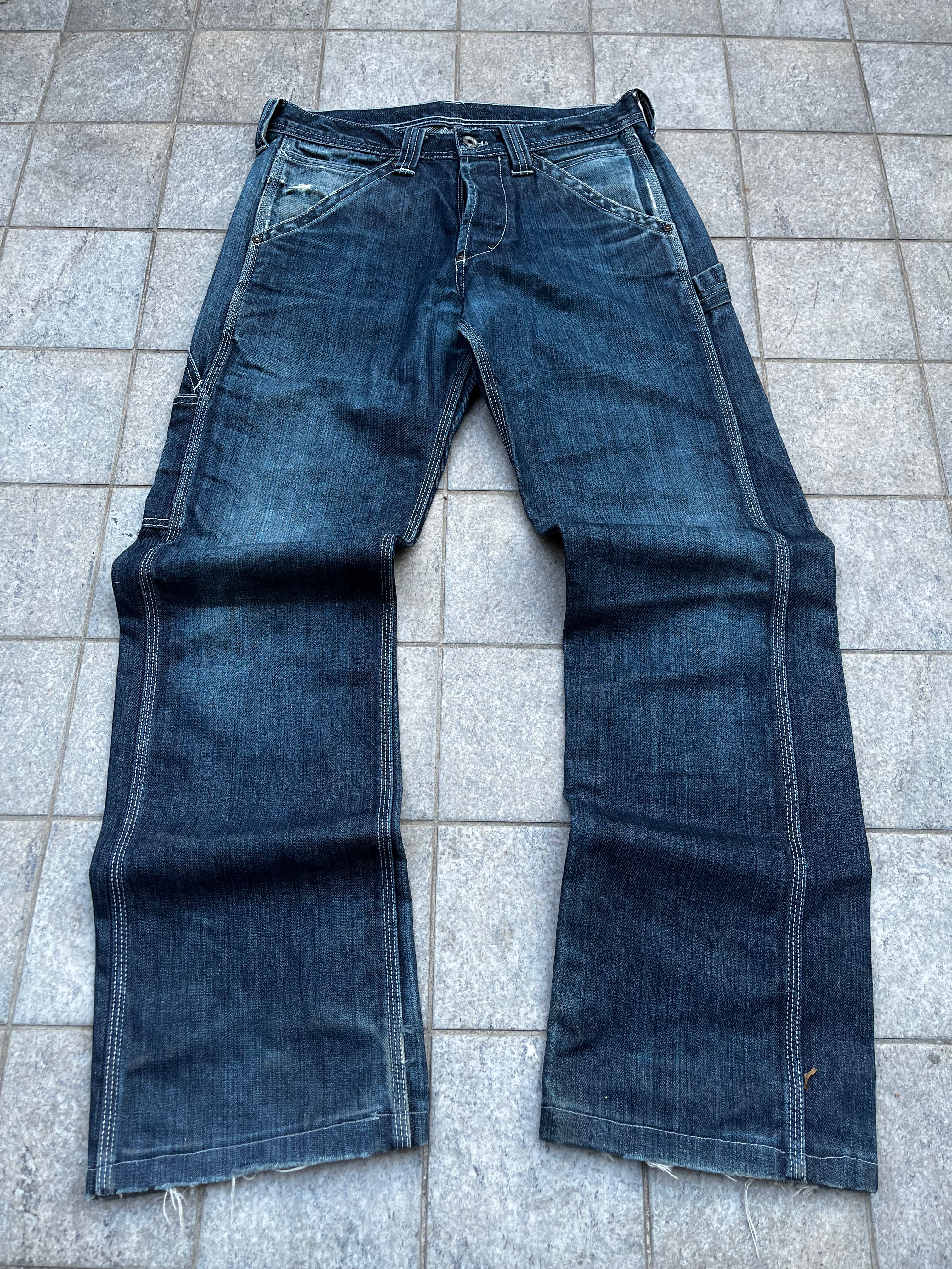 Baggy Lee Union Alls  cargo Jeans