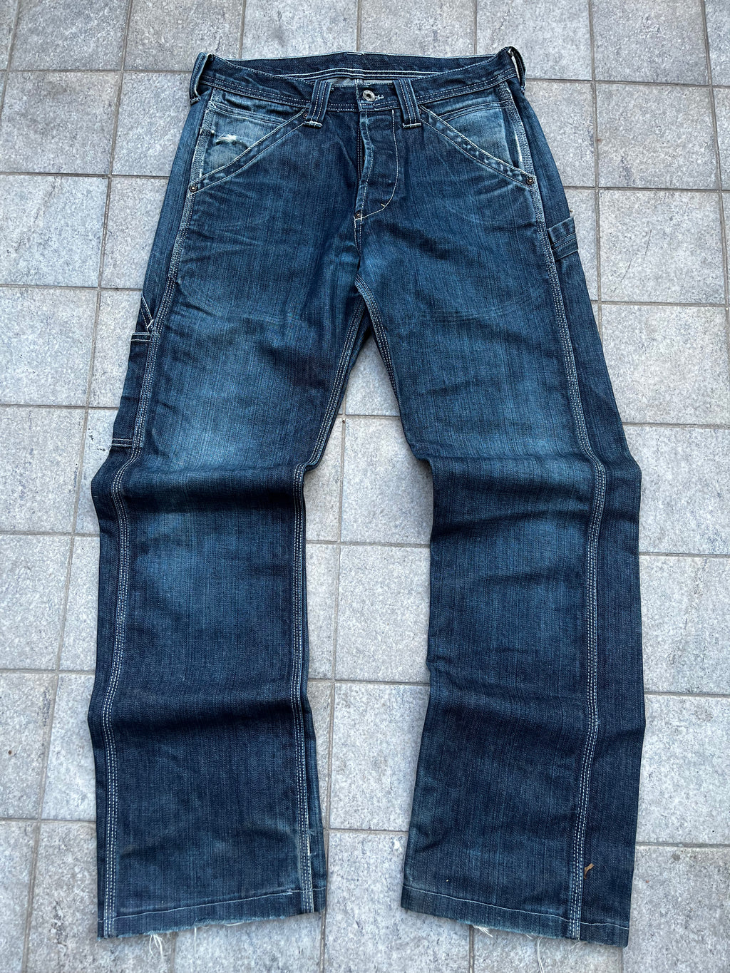 Baggy Lee Union Alls  cargo Jeans