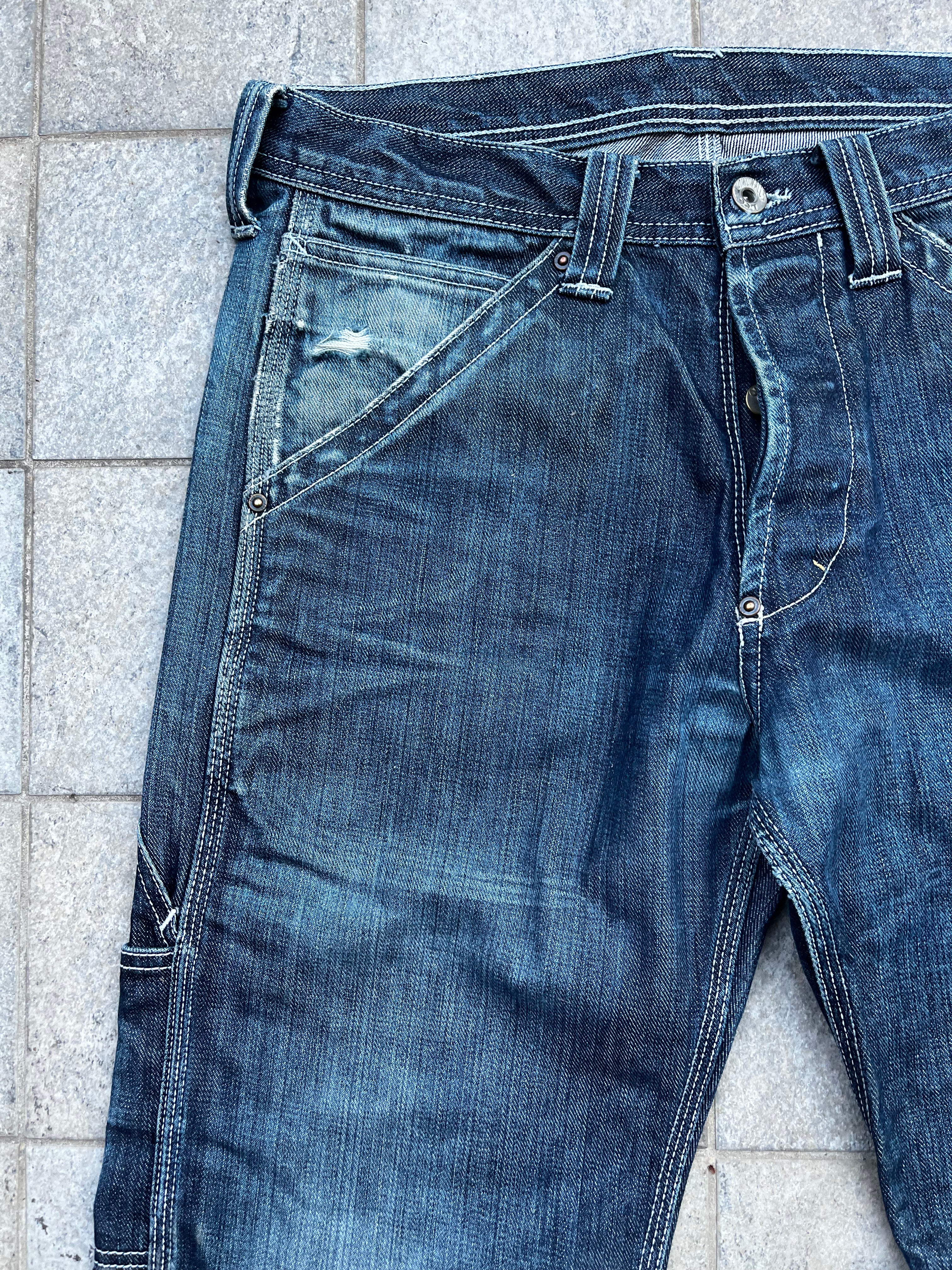 Baggy Lee Union Alls  cargo Jeans