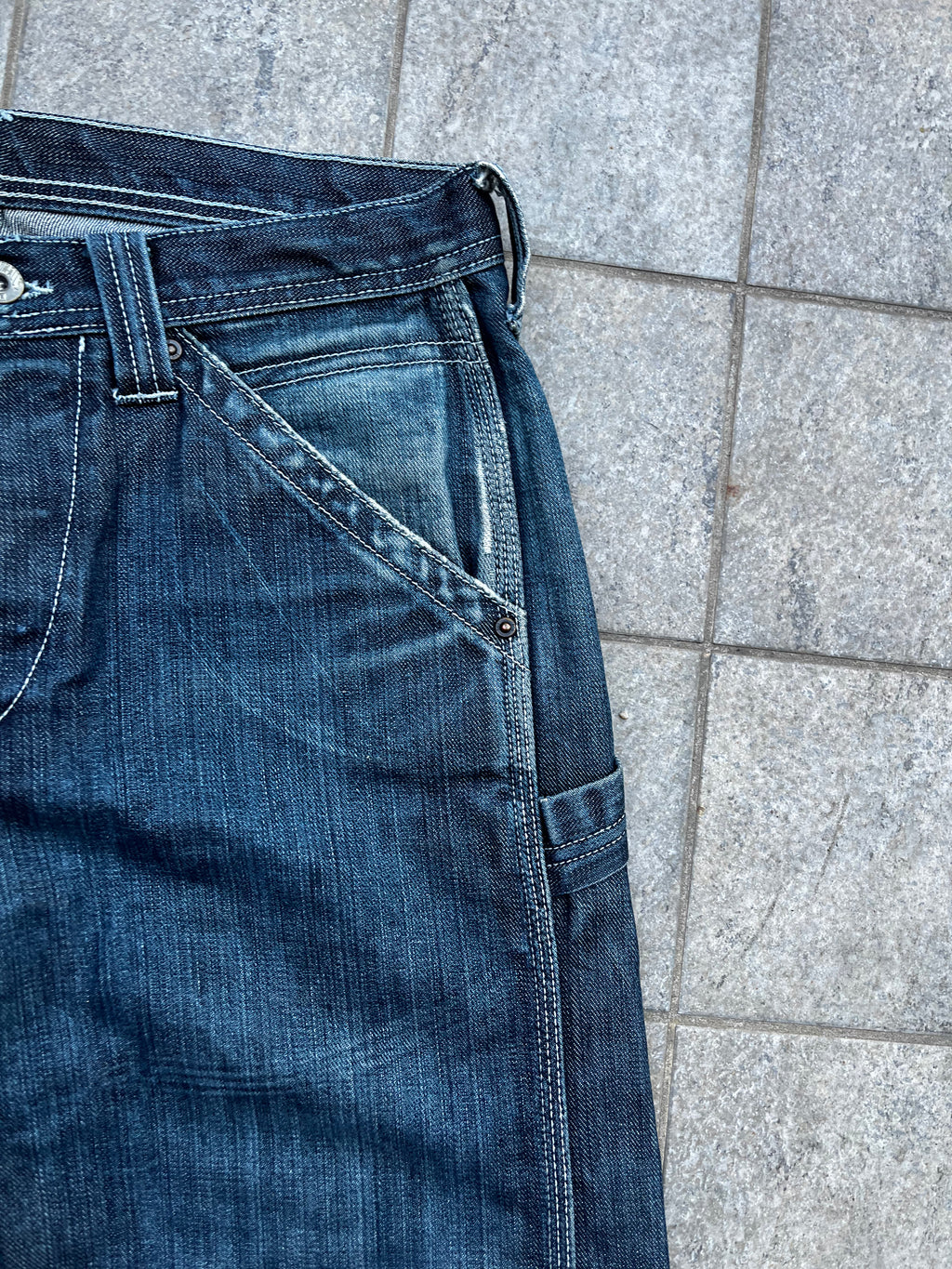 Baggy Lee Union Alls  cargo Jeans