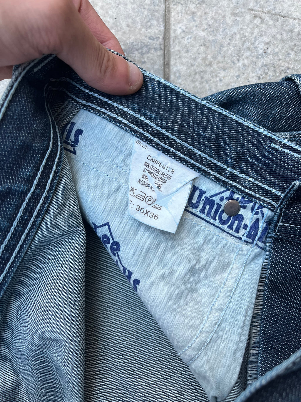Baggy Lee Union Alls  cargo Jeans