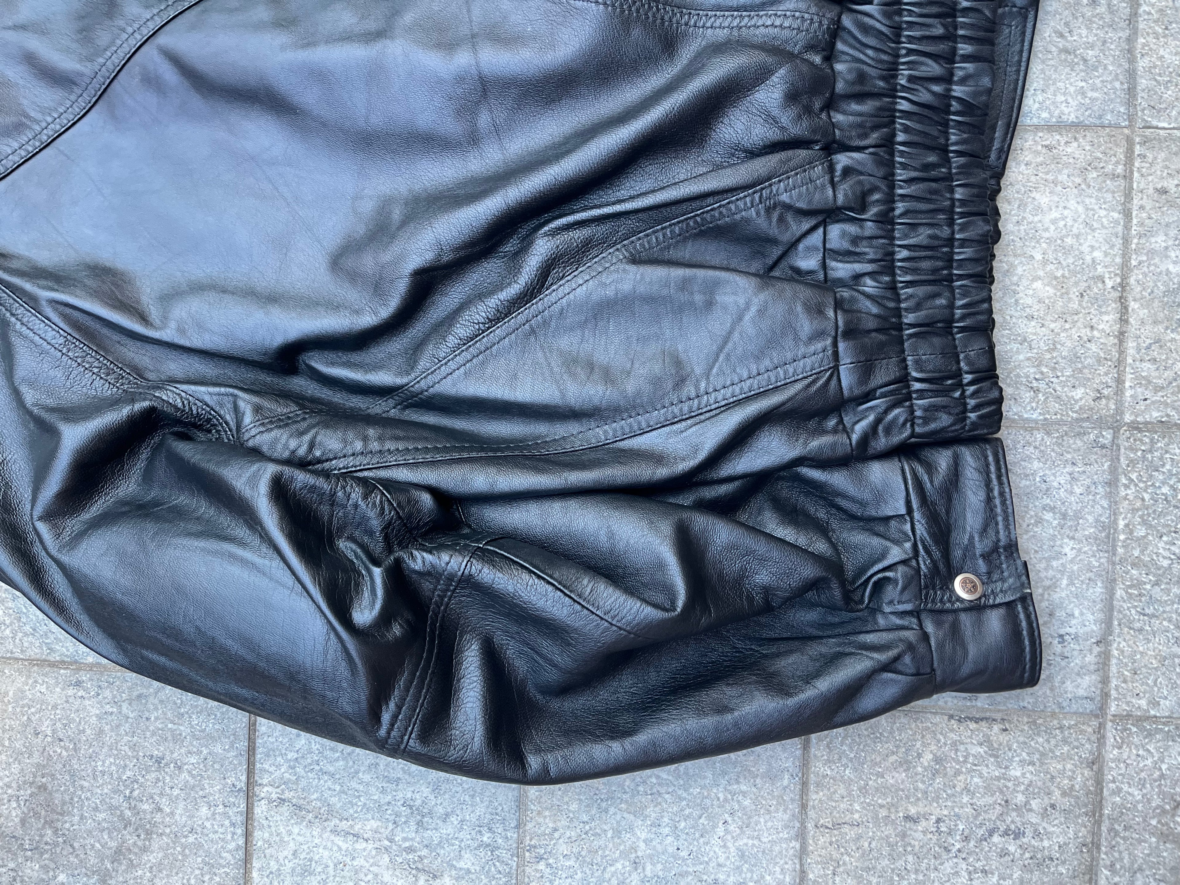Made in Italy real leather Bomber jacket