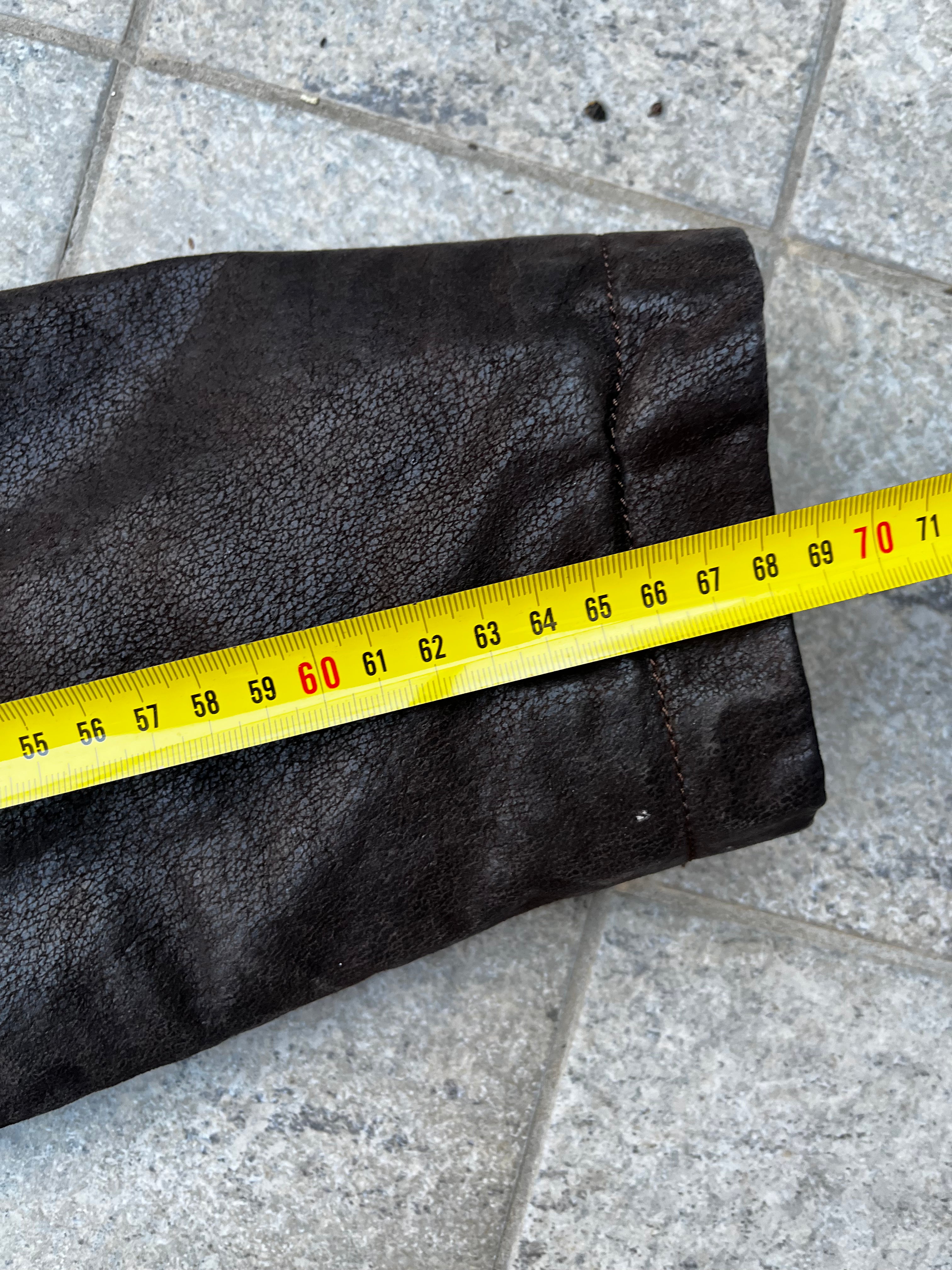 Vintage Leather Bomber Jacket