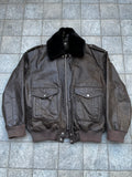 Vintage Aviator A-2 Bomber leather Jacket