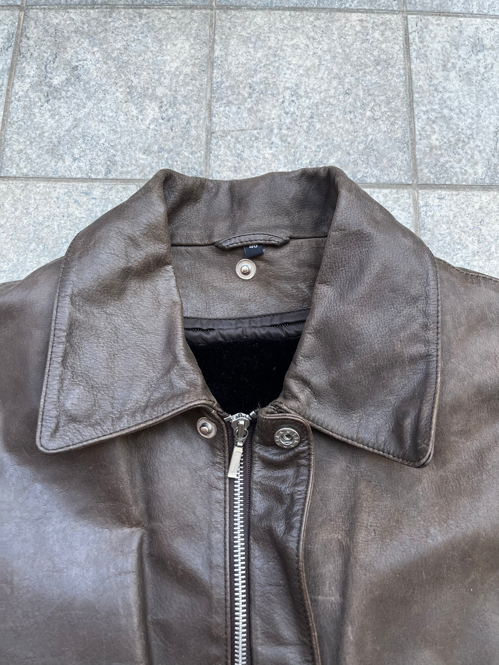 Vintage Aviator A-2 Bomber leather Jacket