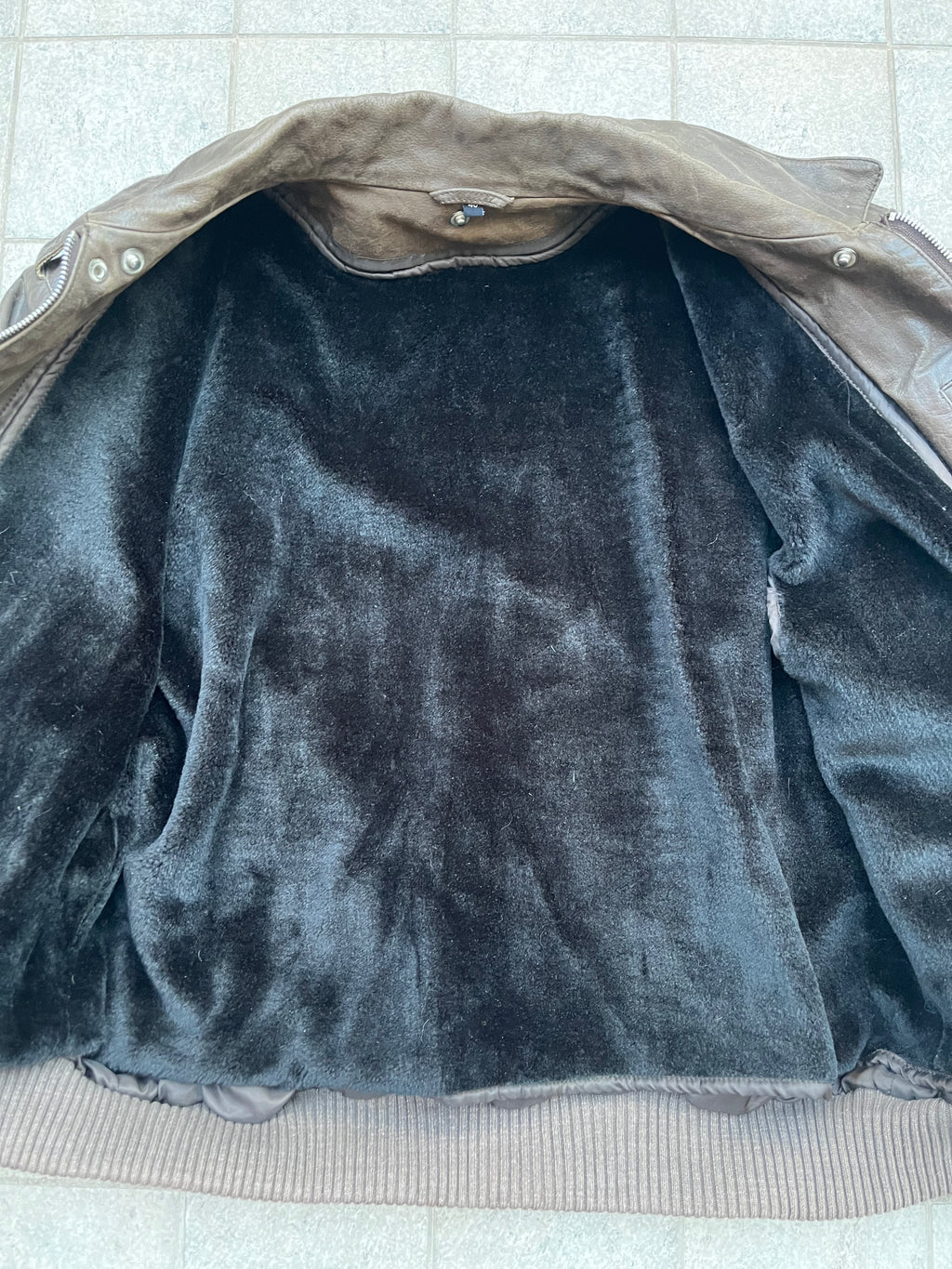 Vintage Aviator A-2 Bomber leather Jacket