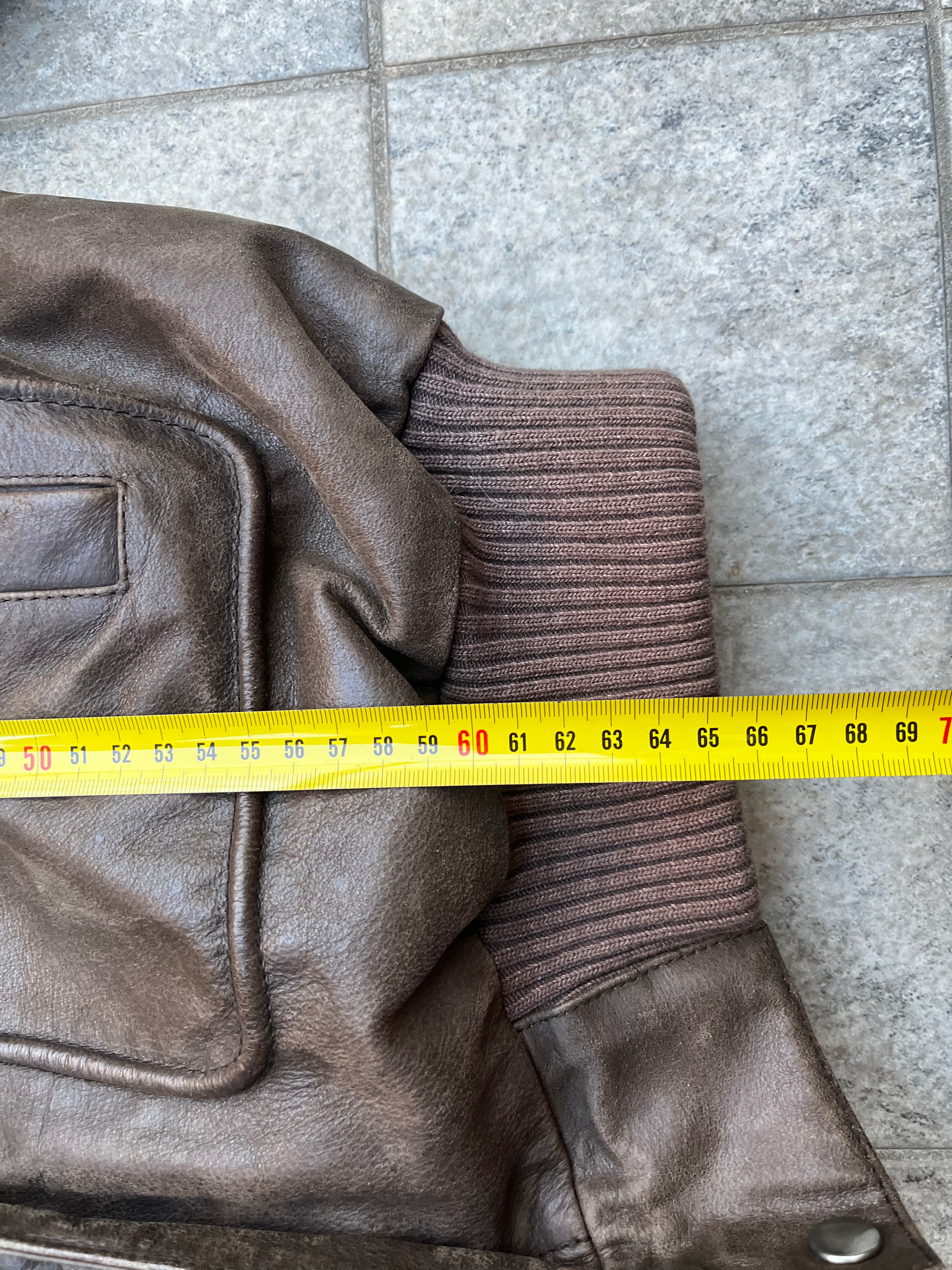 Vintage Aviator A-2 Bomber leather Jacket