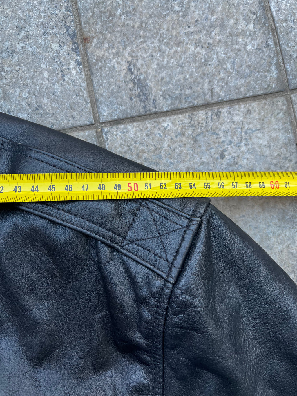 Vintage INFINITY Leather aviator bomber Jacket