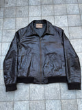 Vintage Leather Bomber jacket