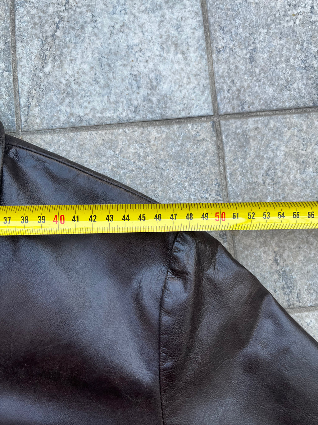 Vintage Leather Bomber jacket