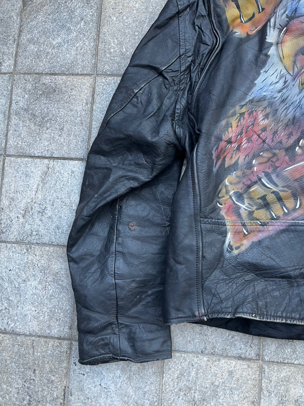 BLL "Ride  to live" Leather Jacket