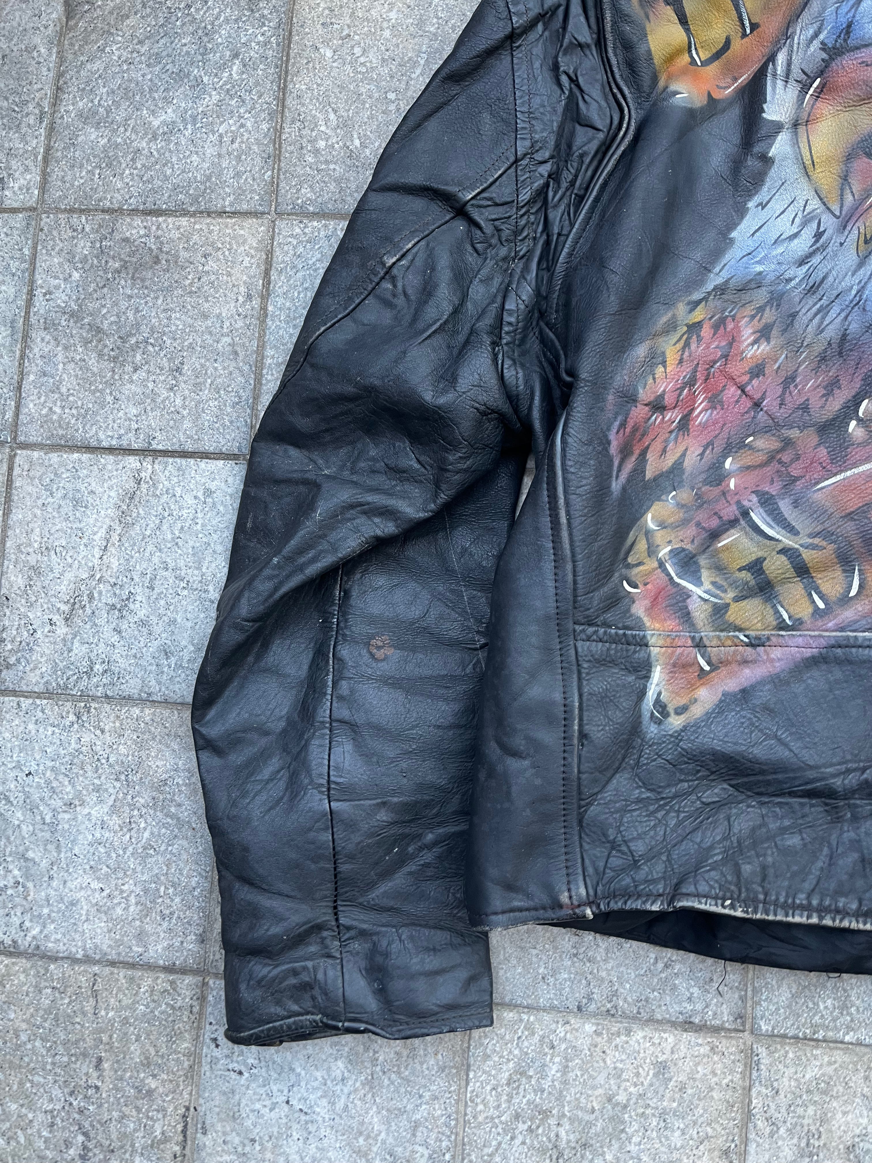 BLL "Ride  to live" Leather Jacket