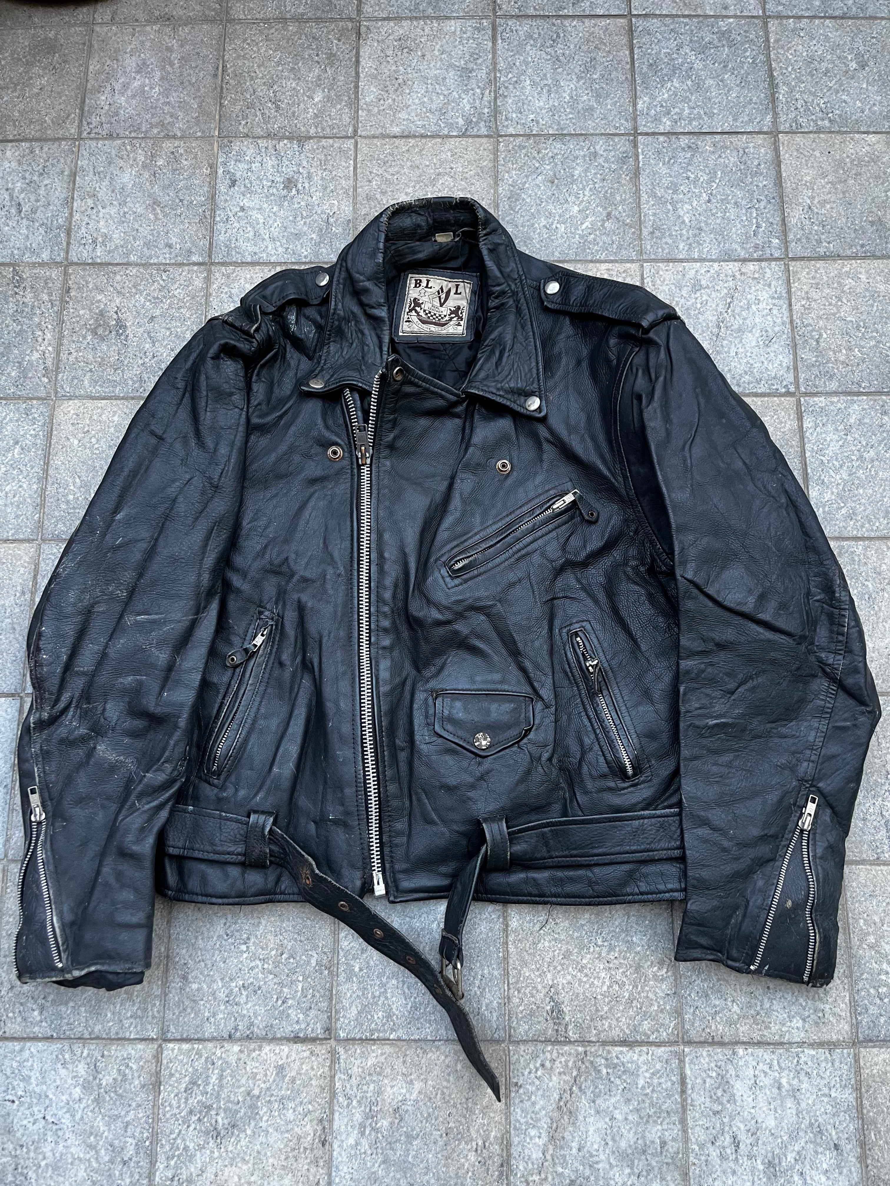 BLL "Ride  to live" Leather Jacket