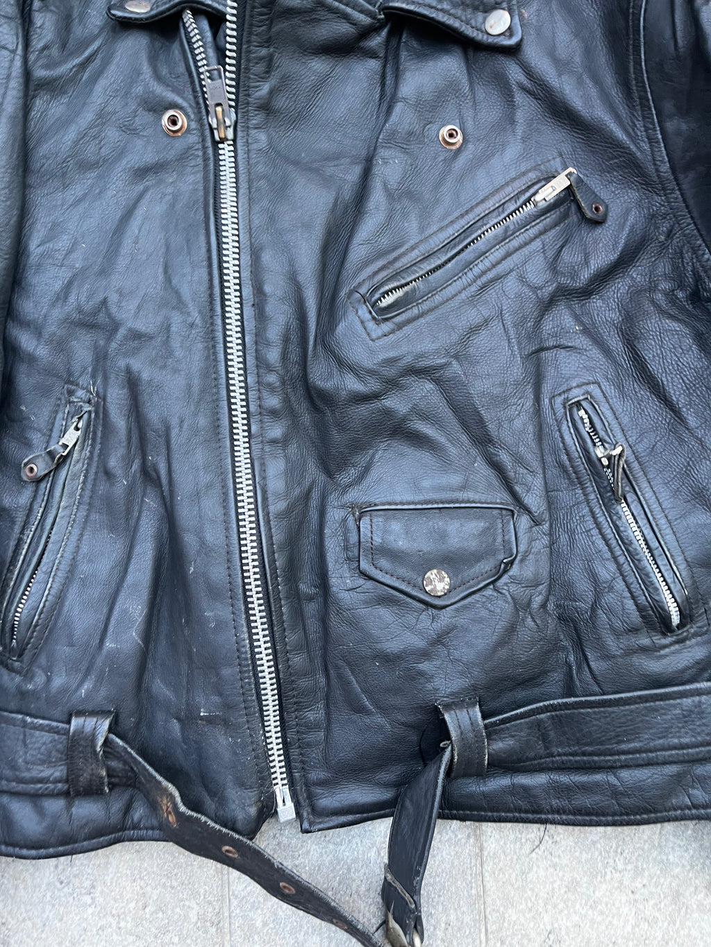 BLL "Ride  to live" Leather Jacket