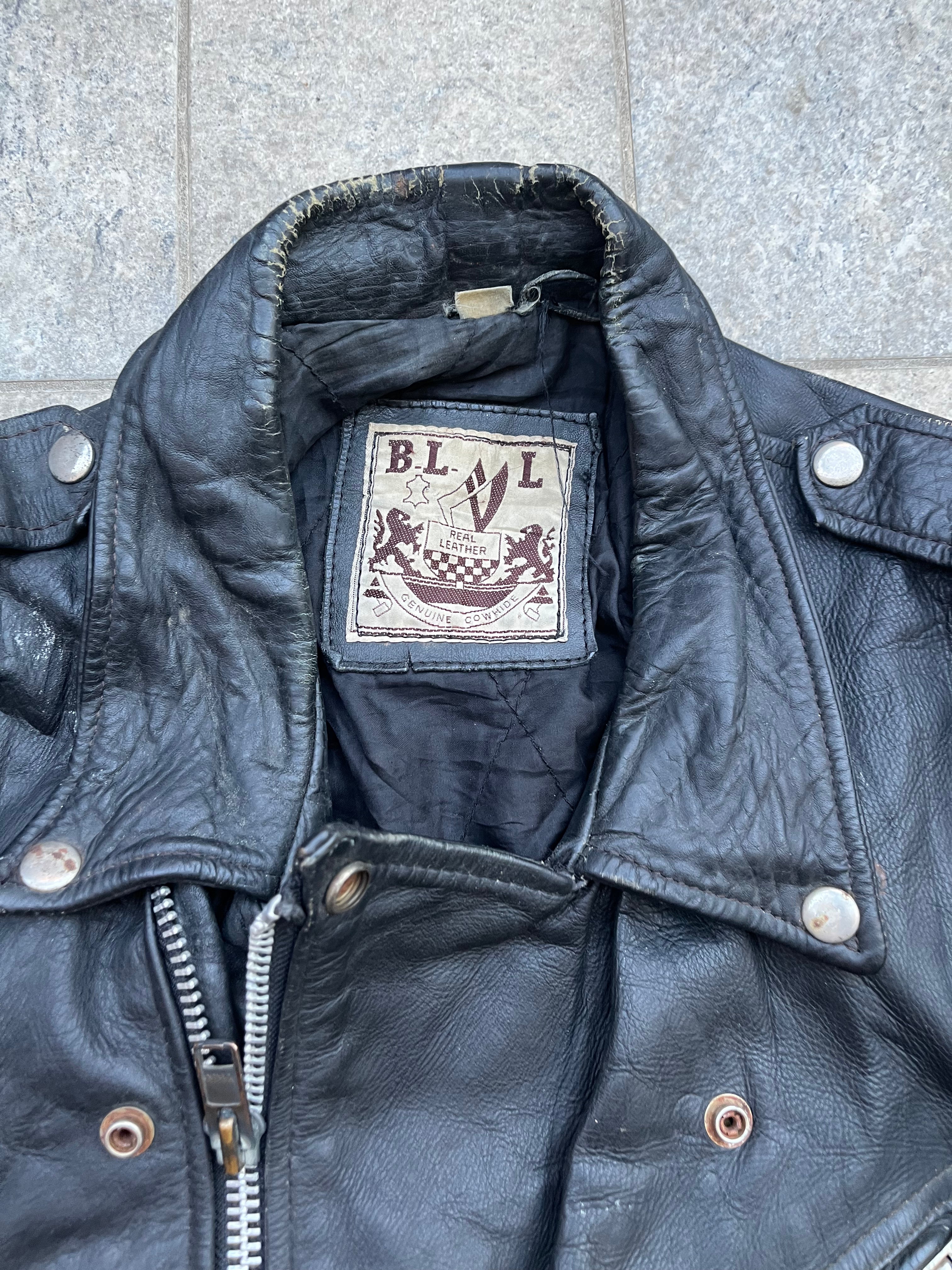 BLL "Ride  to live" Leather Jacket