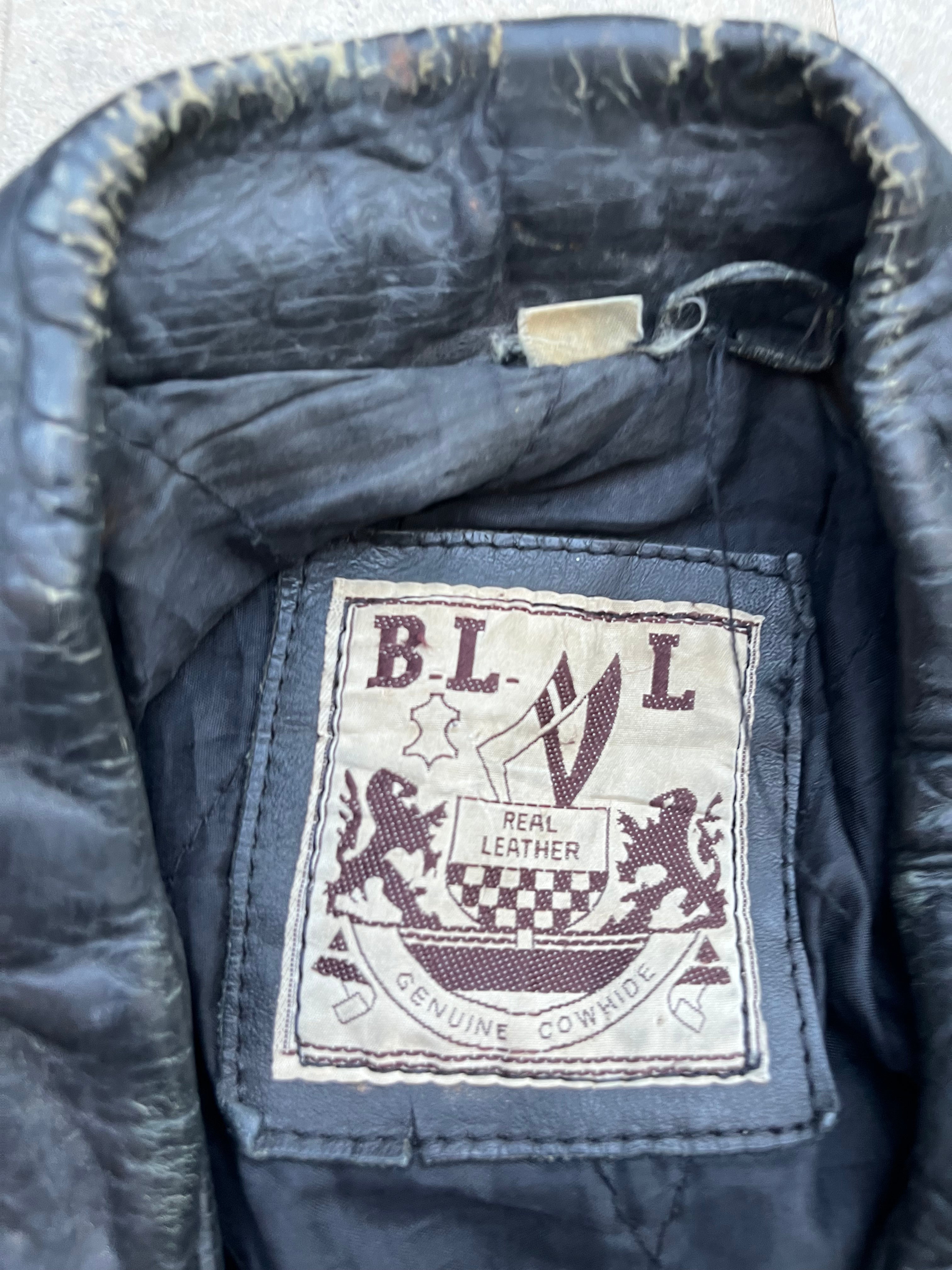 BLL "Ride  to live" Leather Jacket