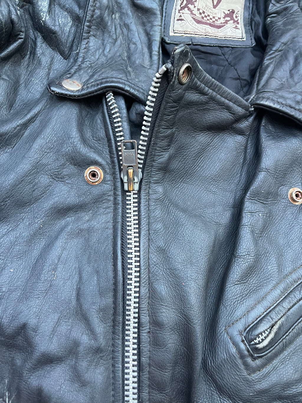 BLL "Ride  to live" Leather Jacket